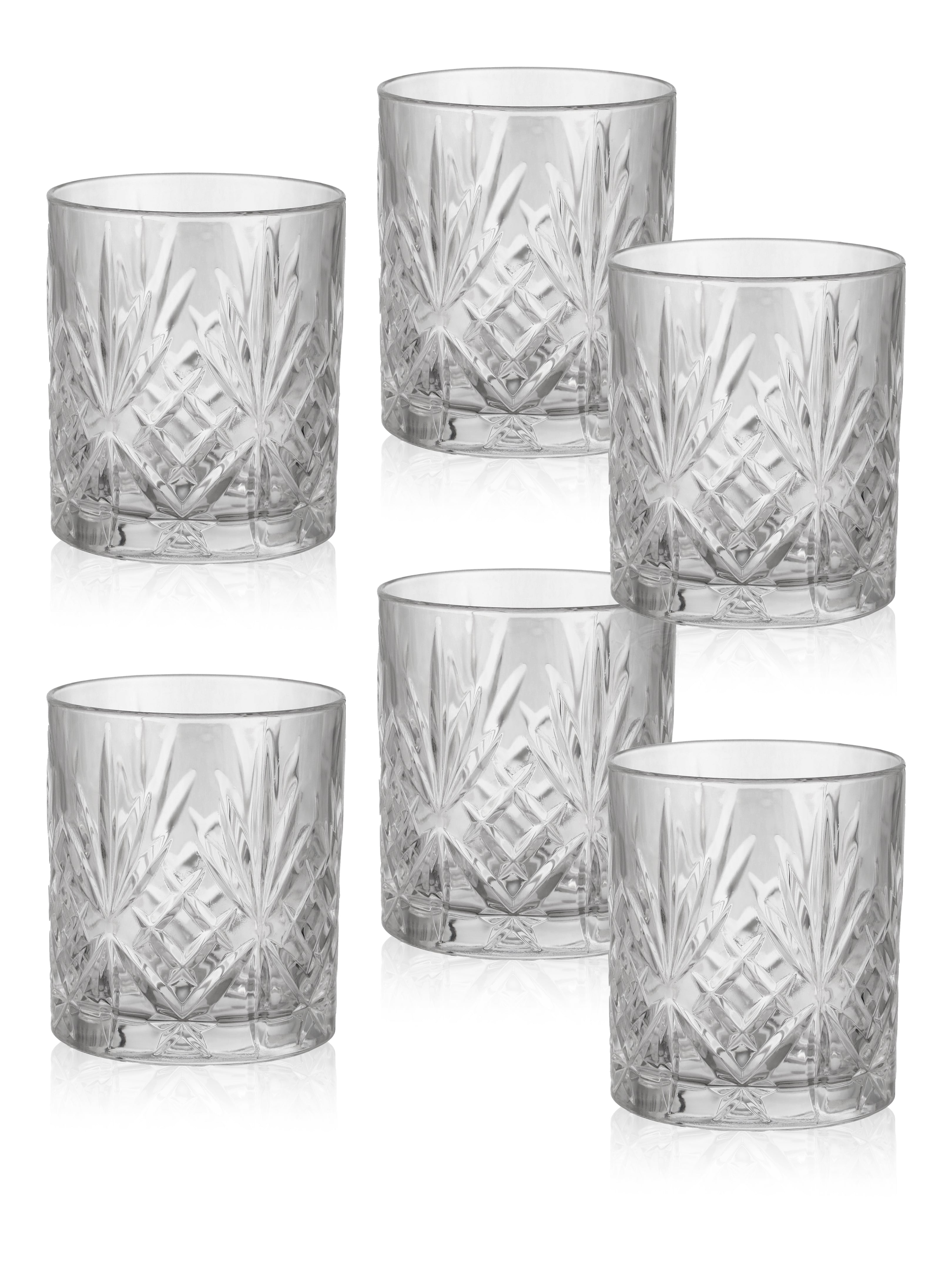 CRYSTAL SWORDS WHISKEY GLASS - ITALIAN CRYSTAL