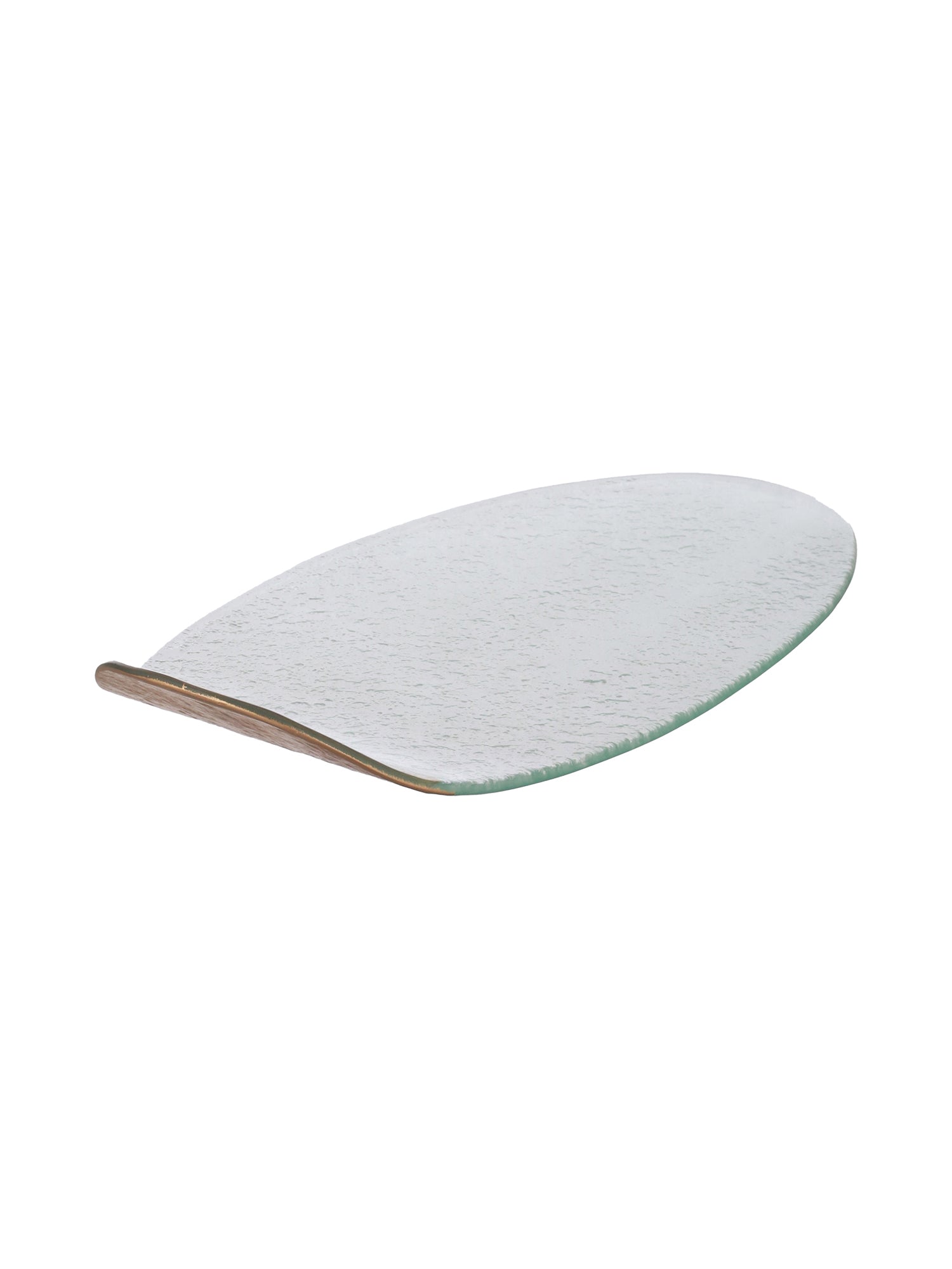 Luster Clear Glass Serving Platter