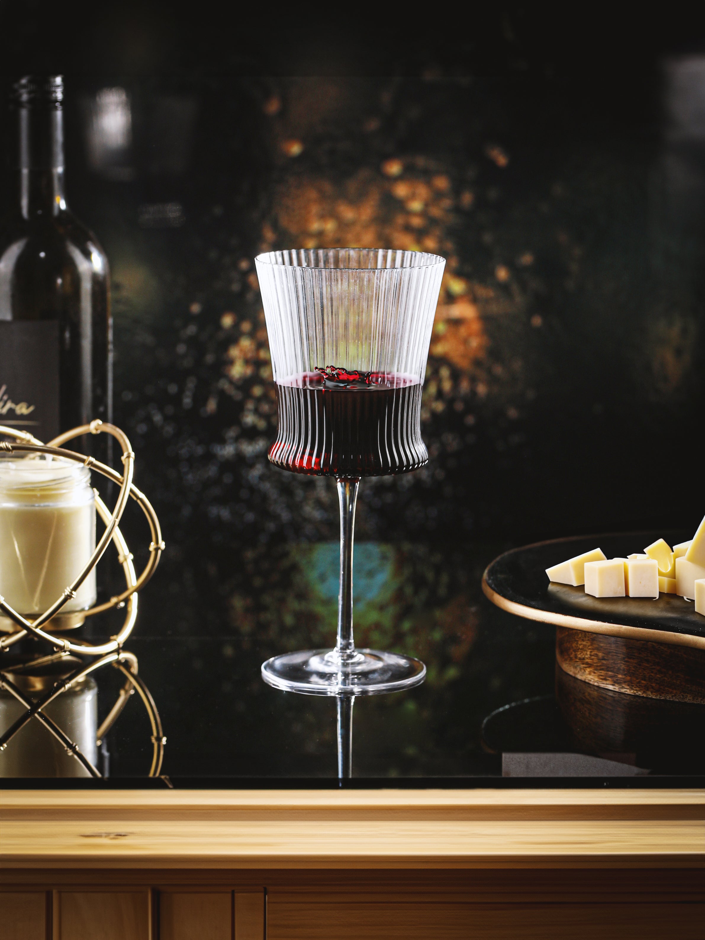 CELESTIAL CRYSTAL WINE GLASS - GERMAN CRYSTAL