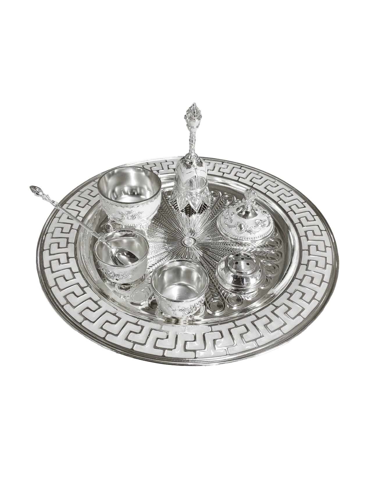 Anantya Enamel Pooja Set - ASSORTED Colour