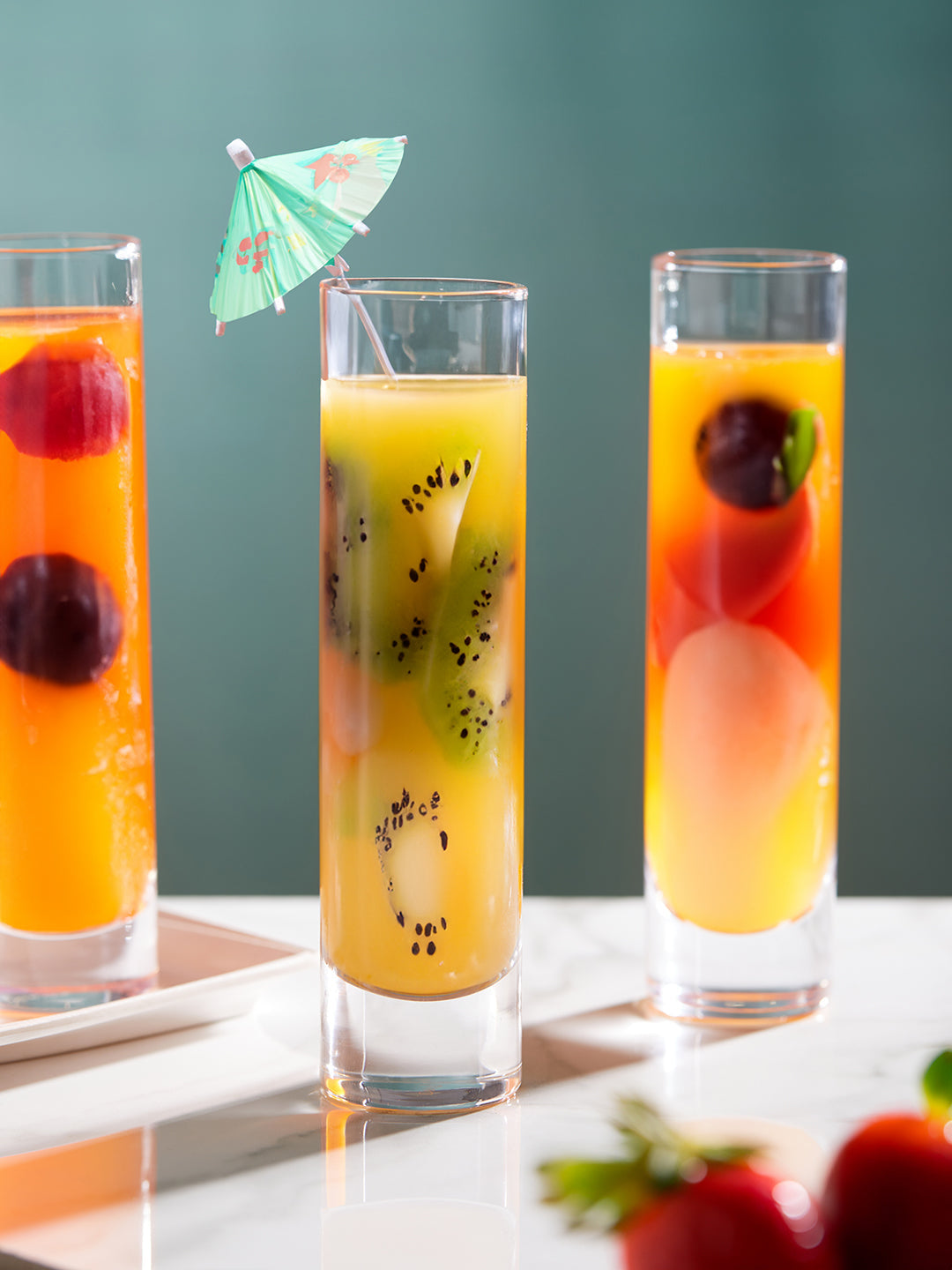 Modern Slim Highball Glass -Pack of 6