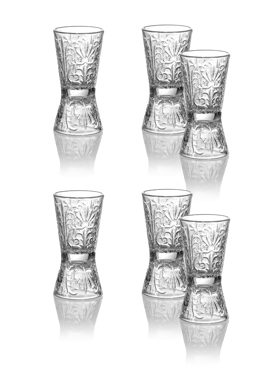 CRYSTAL 2-IN-1 SHOT GLASS - ITALIAN CRYSTAL (Pack Of 6)