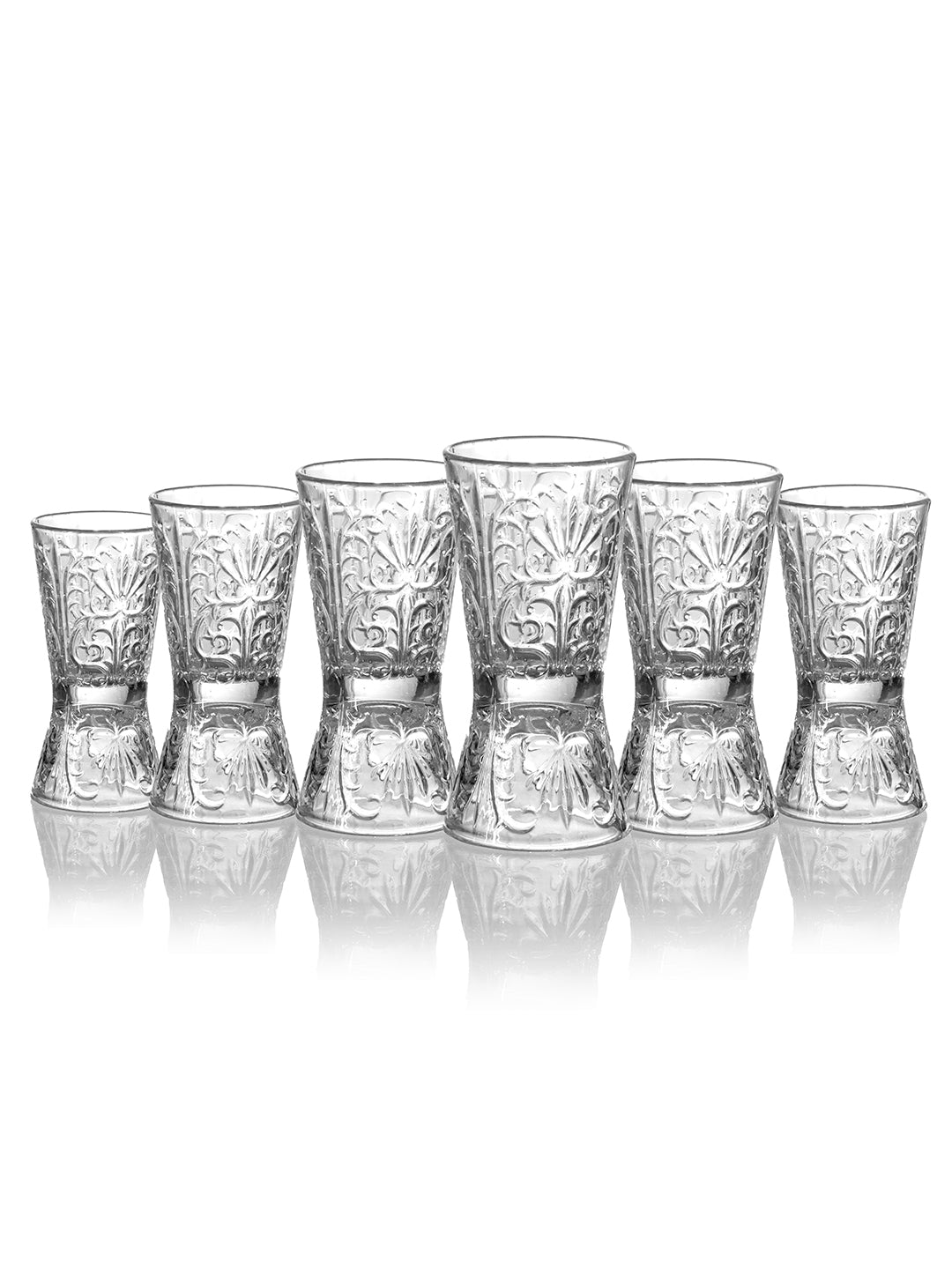 CRYSTAL 2-IN-1 SHOT GLASS - ITALIAN CRYSTAL (Pack Of 6)