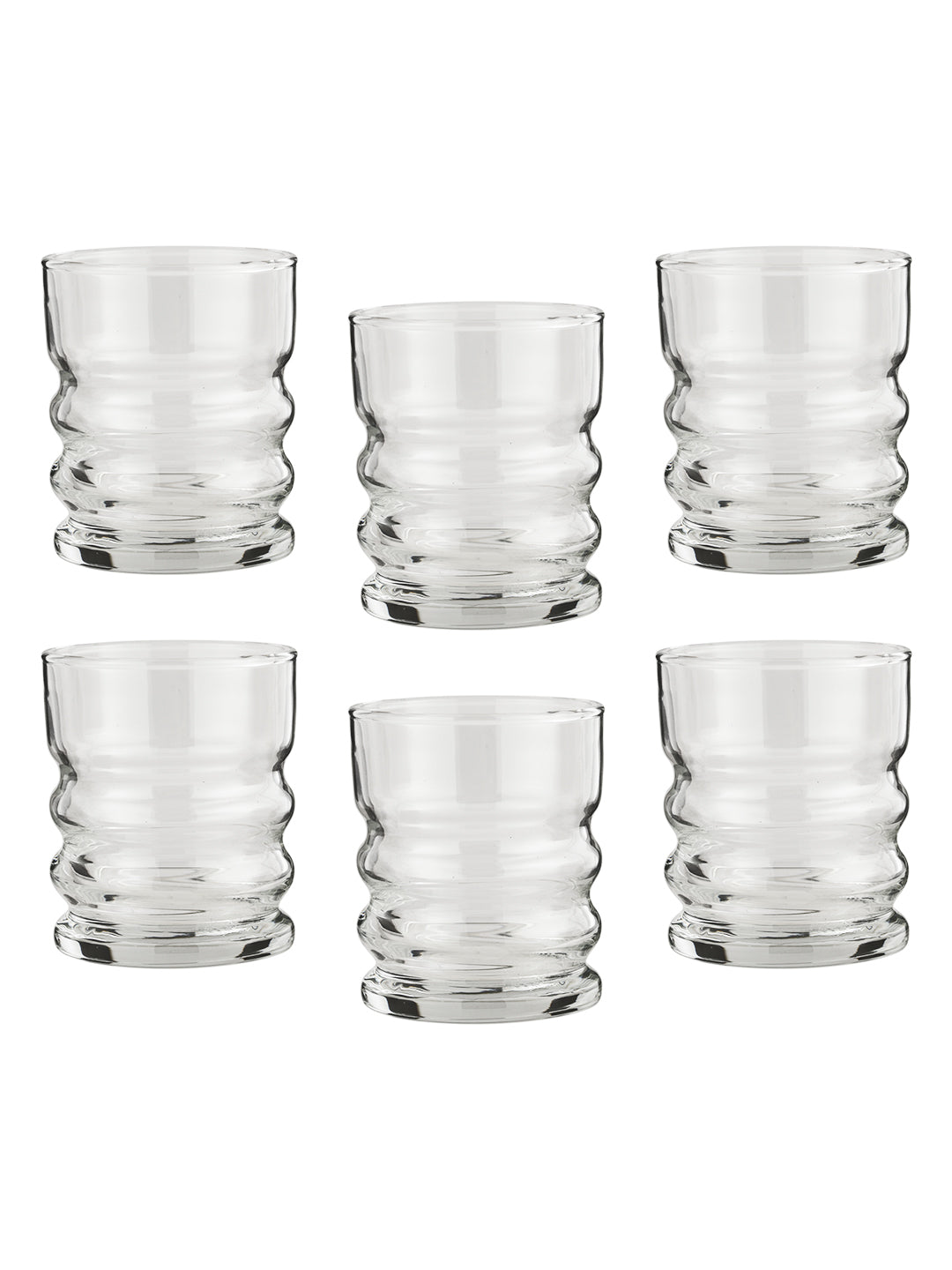 RINGS OF POWER WHISKEY GLASS - CRAFTED IN EUROPE – SET OF 6