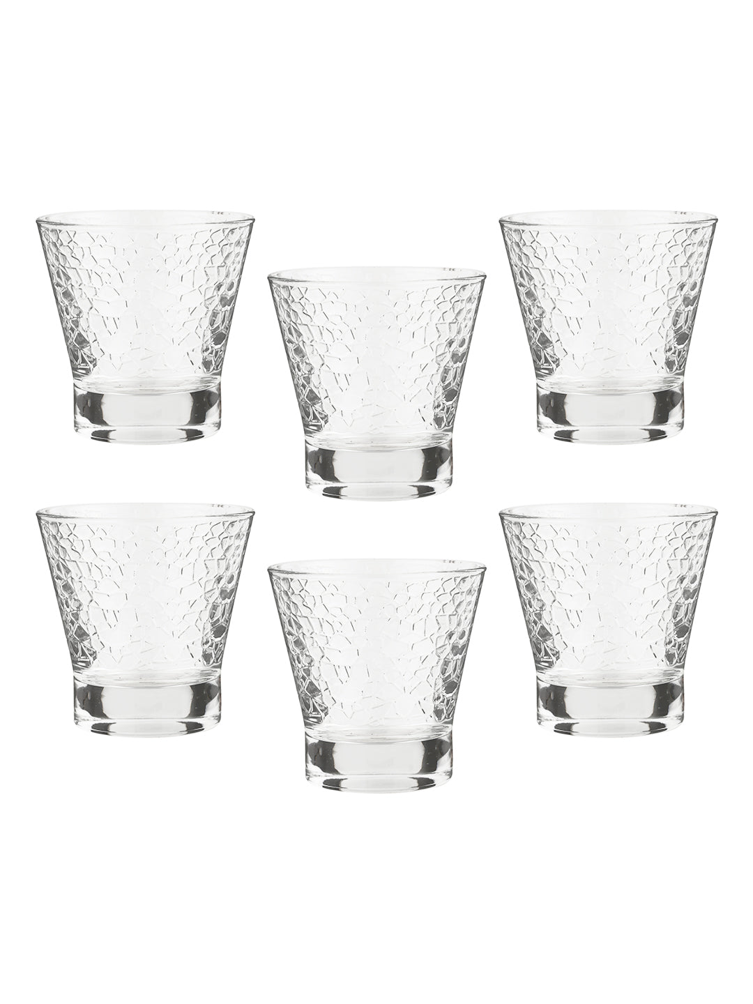 CRACKLE STONE WHISKEY TUMBLER