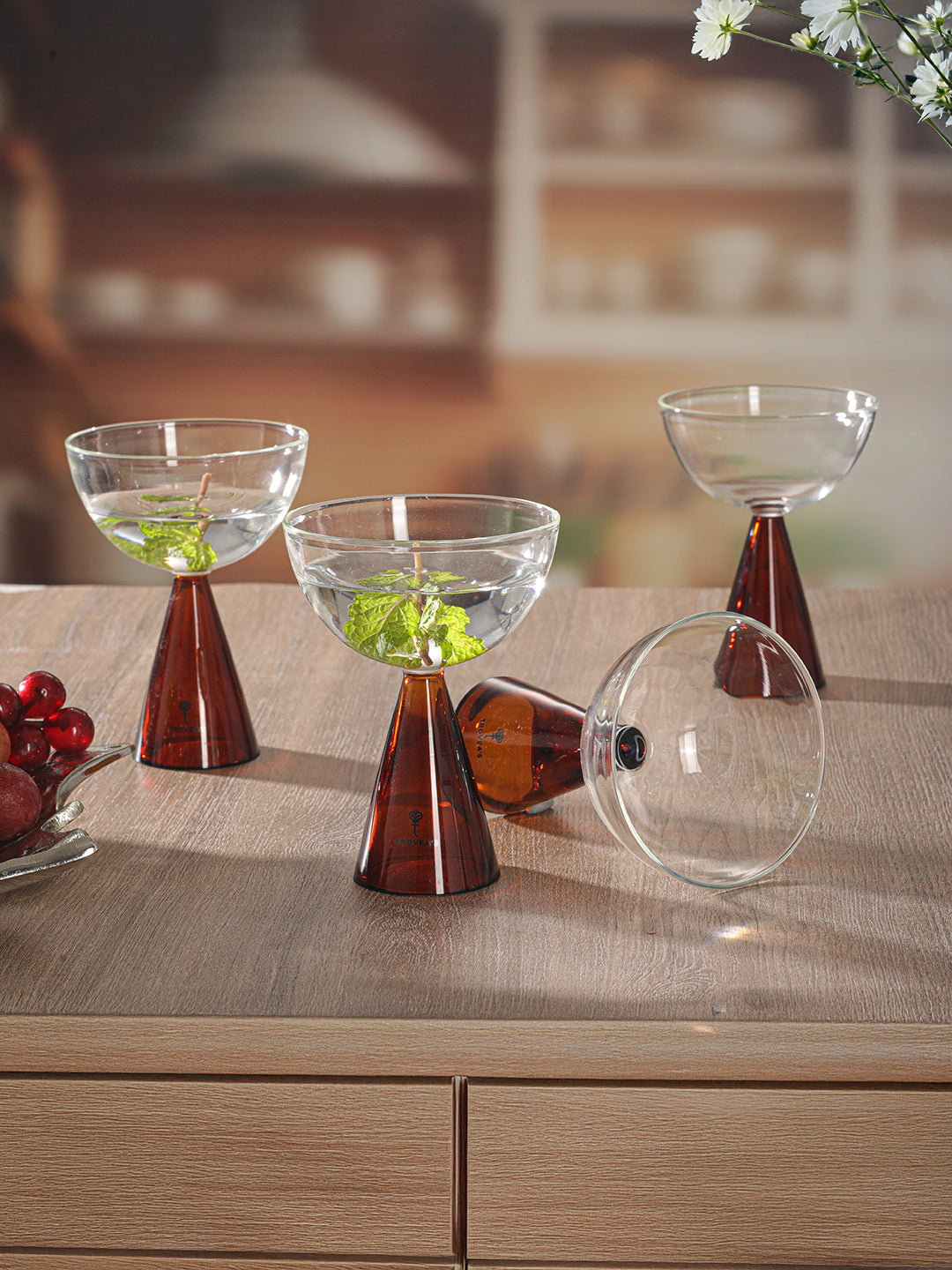 Citrus Spark Coupe Glass (Pack of 4)