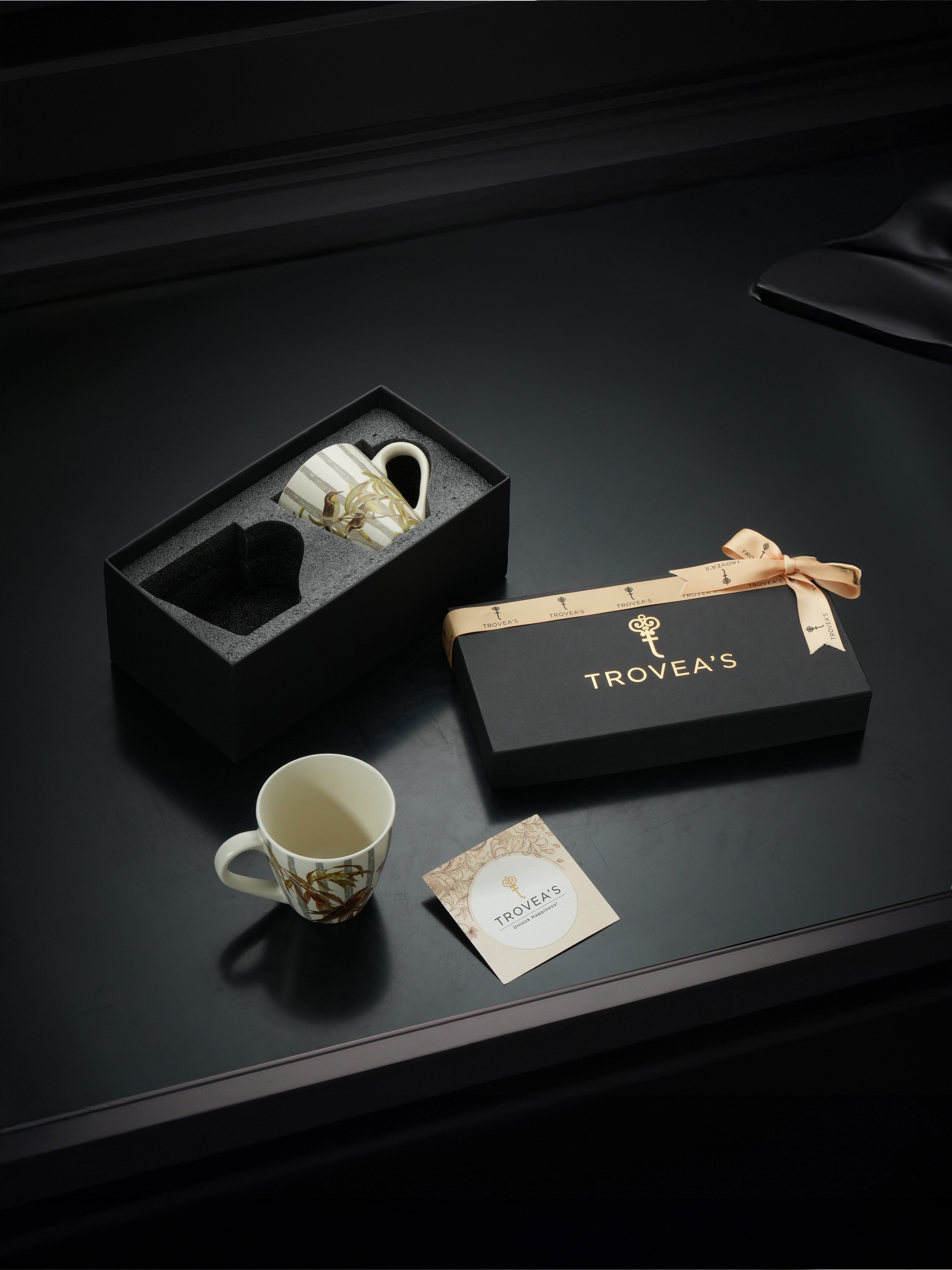 TropiLine Porcelain Mugs (Pack of 2)