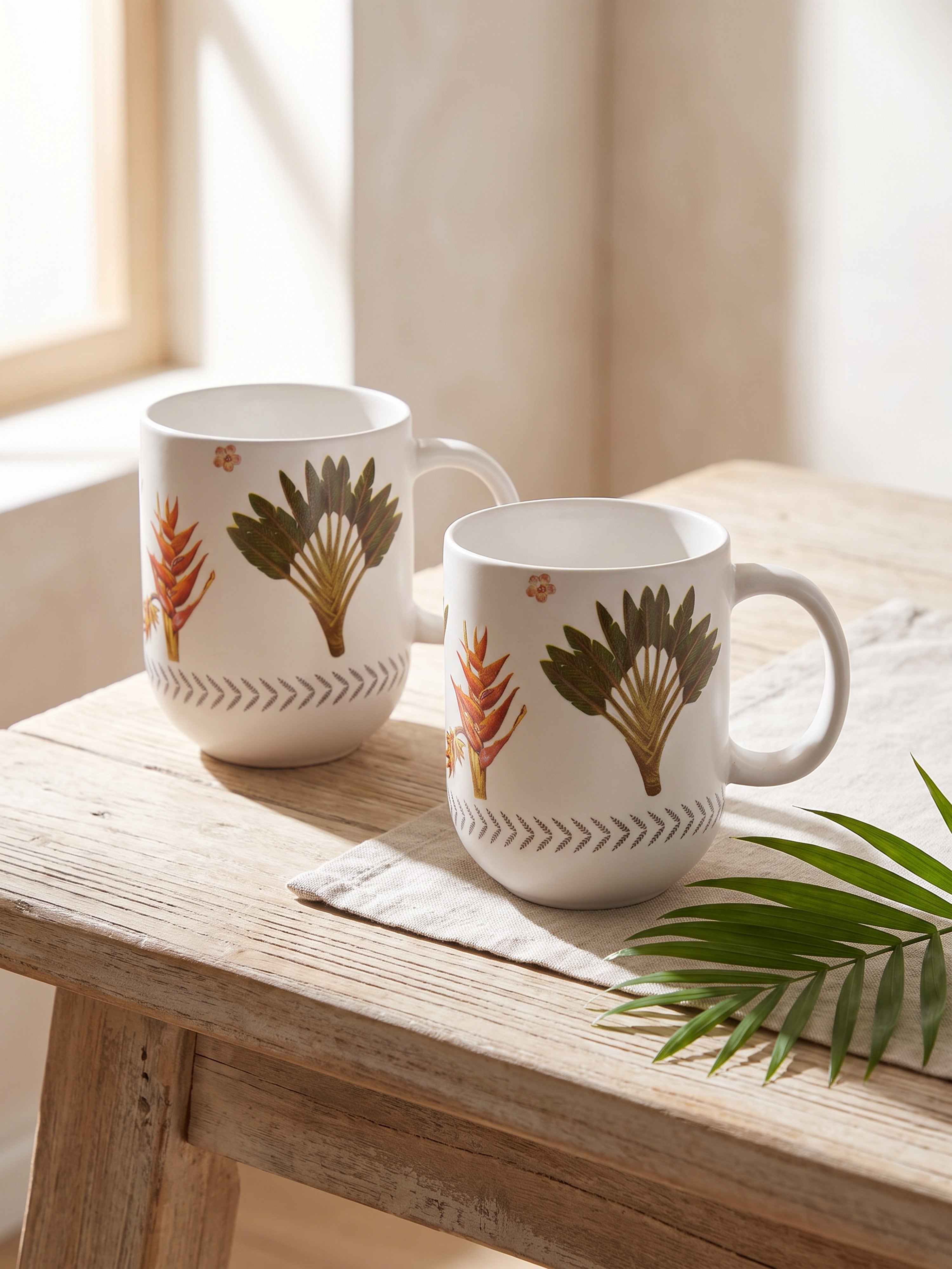 Safari Bloom Mug (Pack of 2)