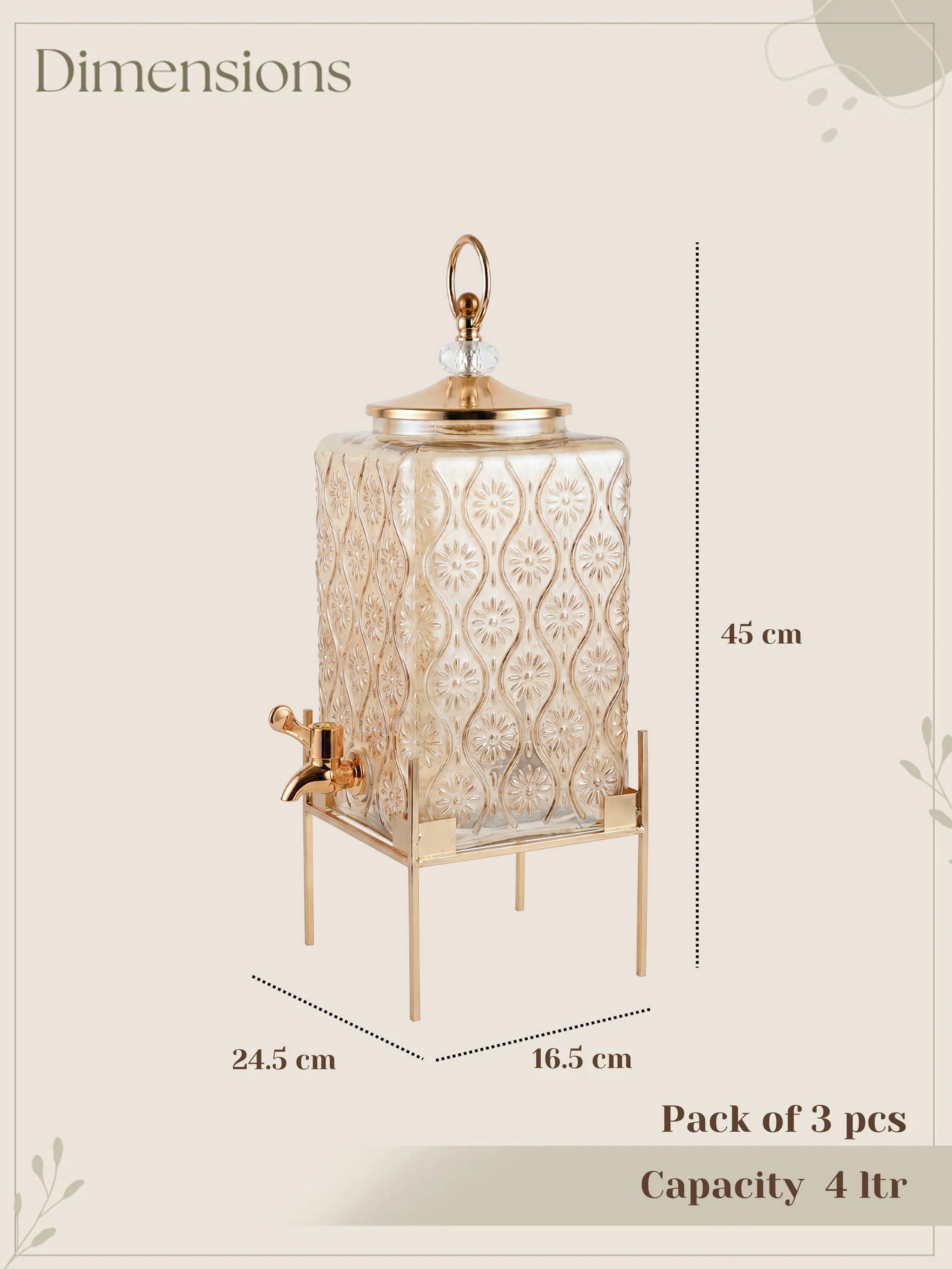 Sunlit Sip Beverage Dispenser (4 Ltr)