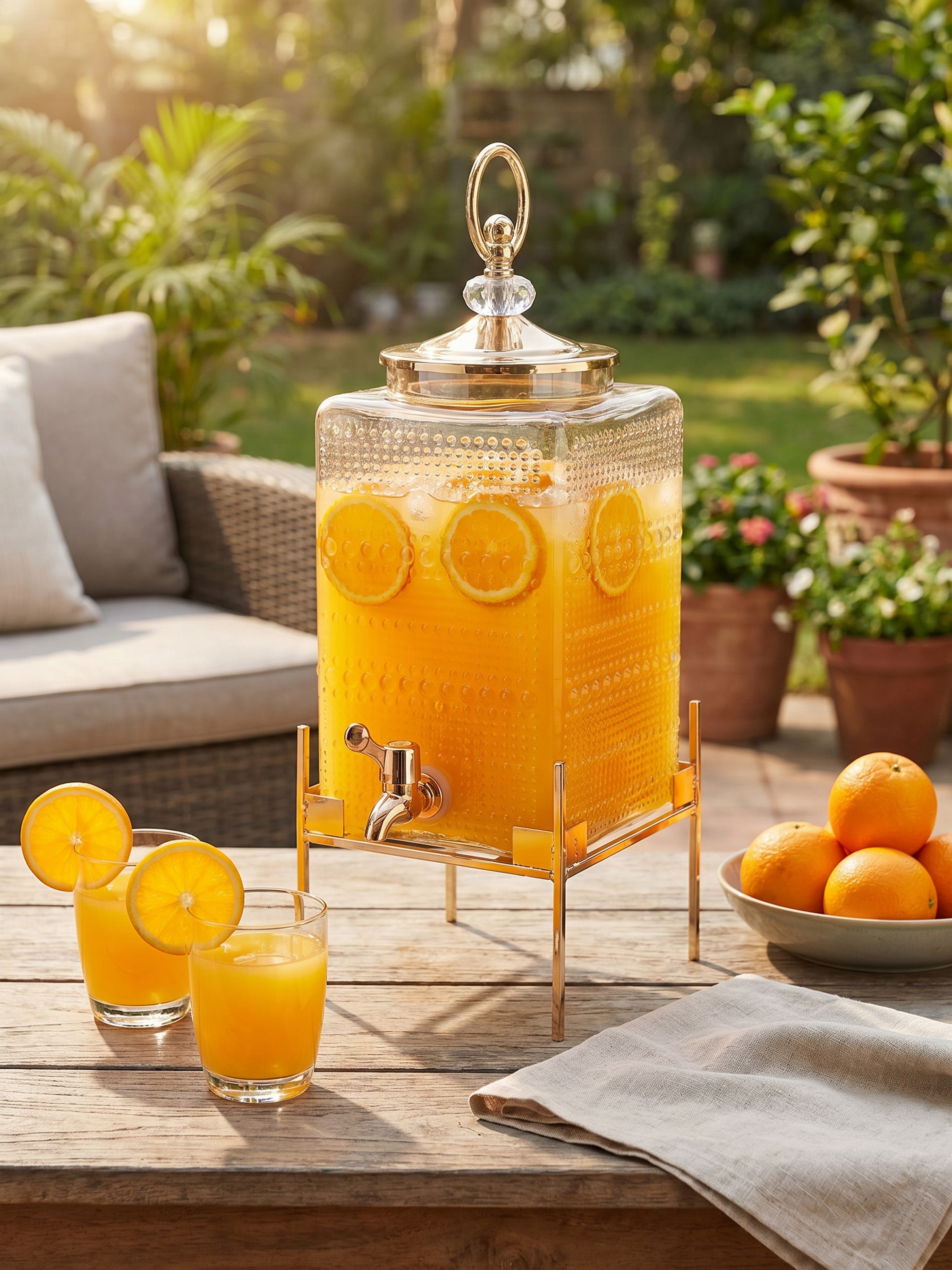 Sunlit Sip Beverage Dispenser (4 Ltr)