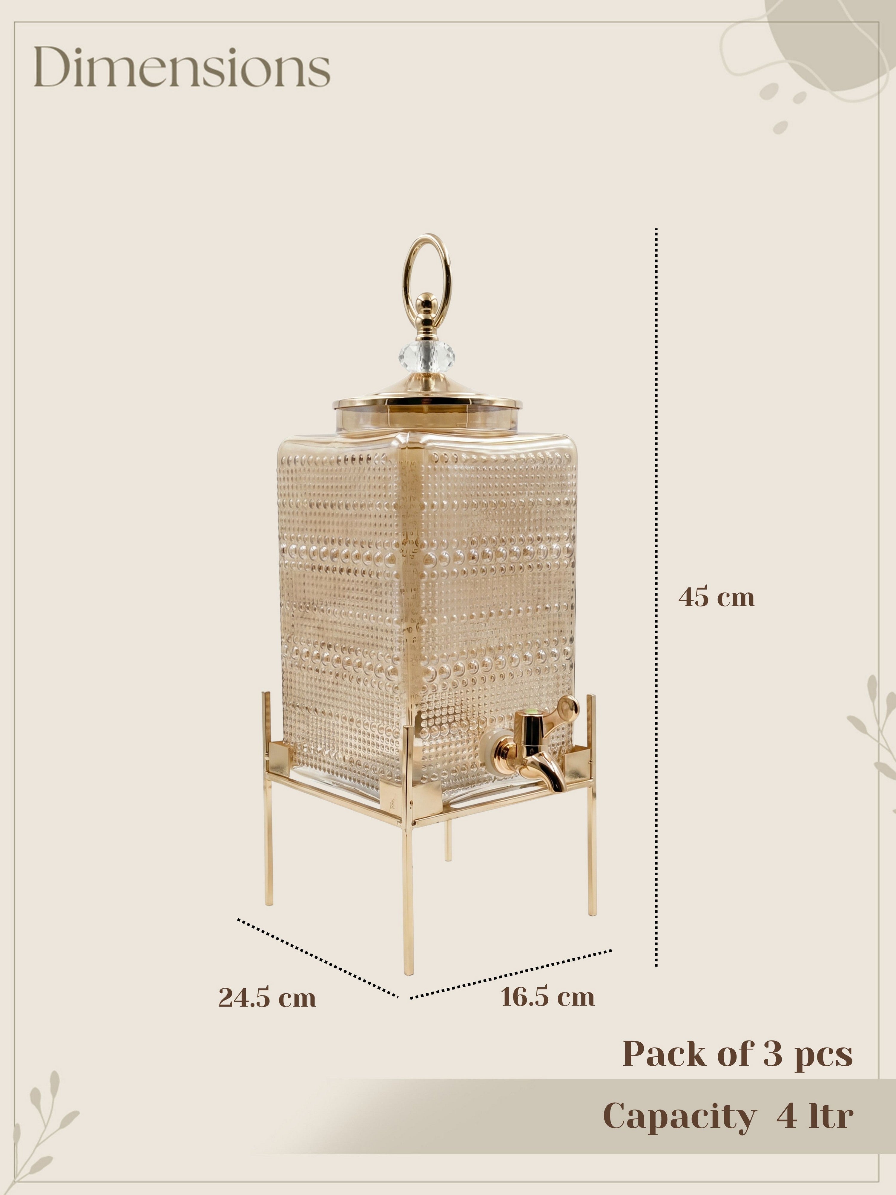 Sunlit Sip Beverage Dispenser (4 Ltr)