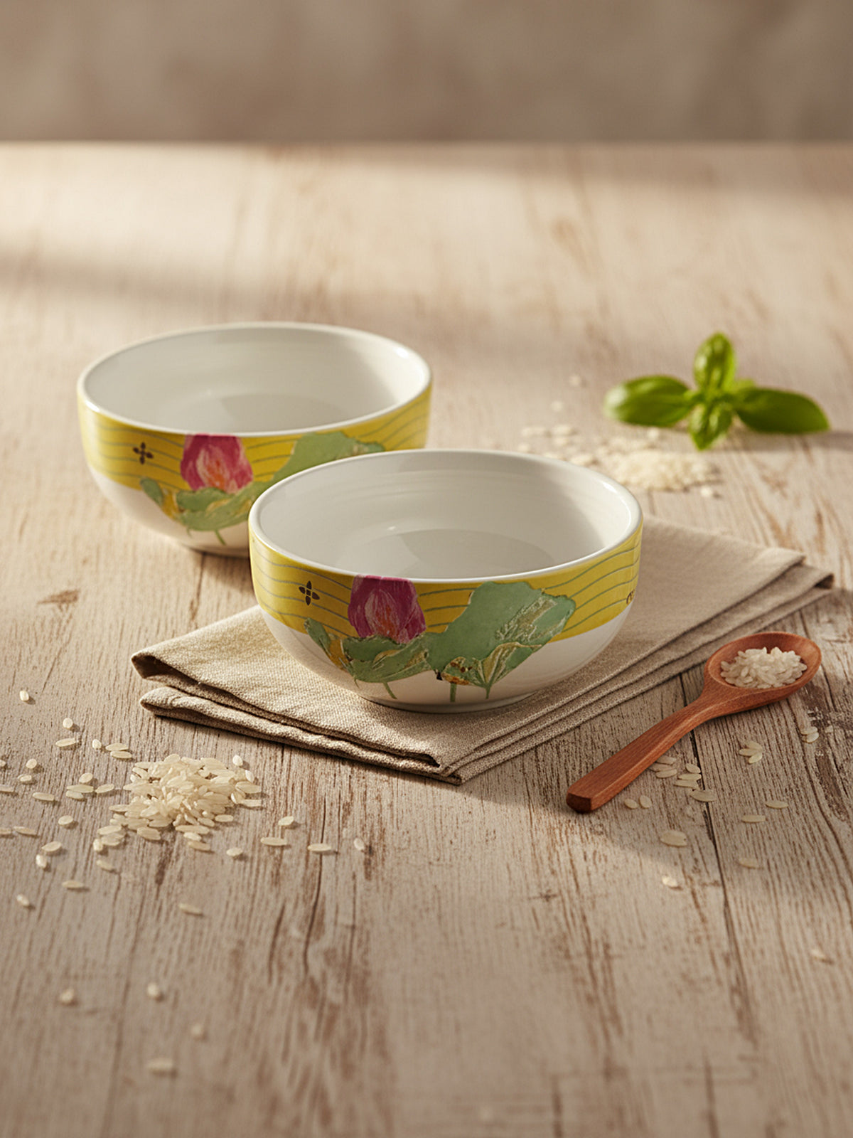 Dragonfly Bloom Porcelain Small Bowls