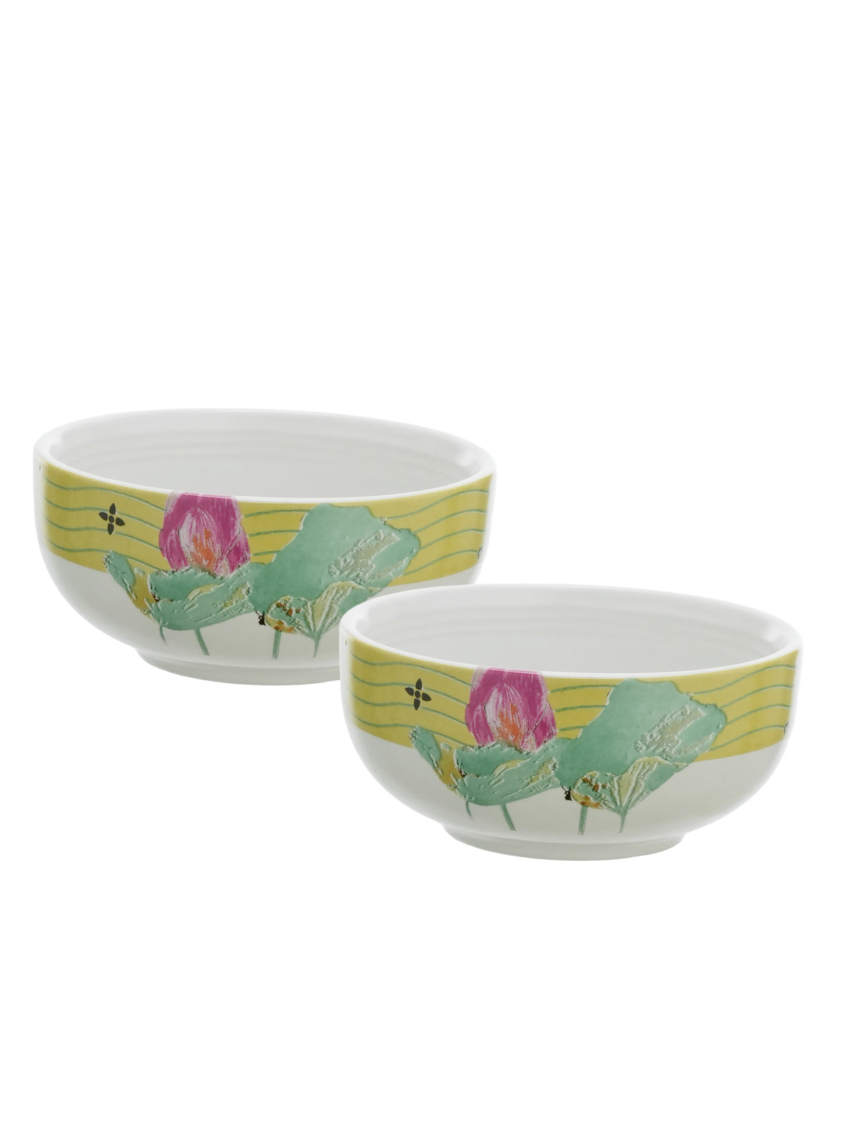 Dragonfly Bloom Porcelain Small Bowls