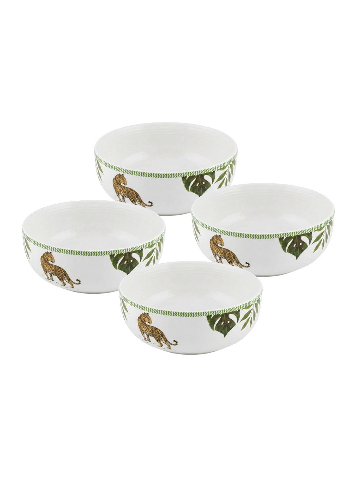 The Jungle Royale Porcelain Big Bowls