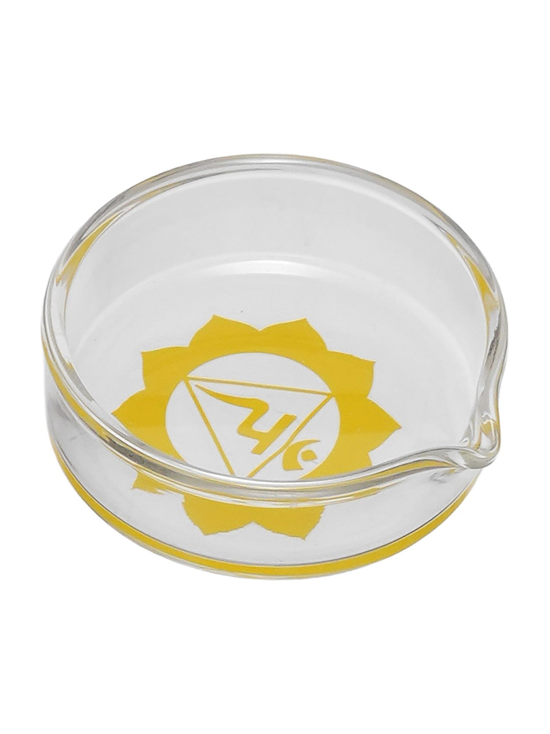 ChakraGlow Frosted Glass Diyas (Pack of 7)