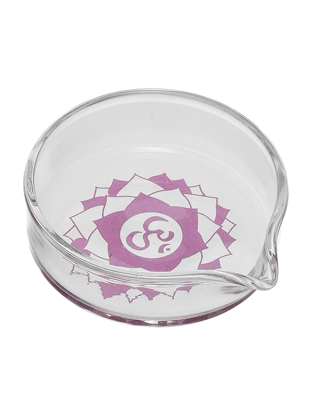 ChakraGlow Frosted Glass Diyas (Pack of 7)