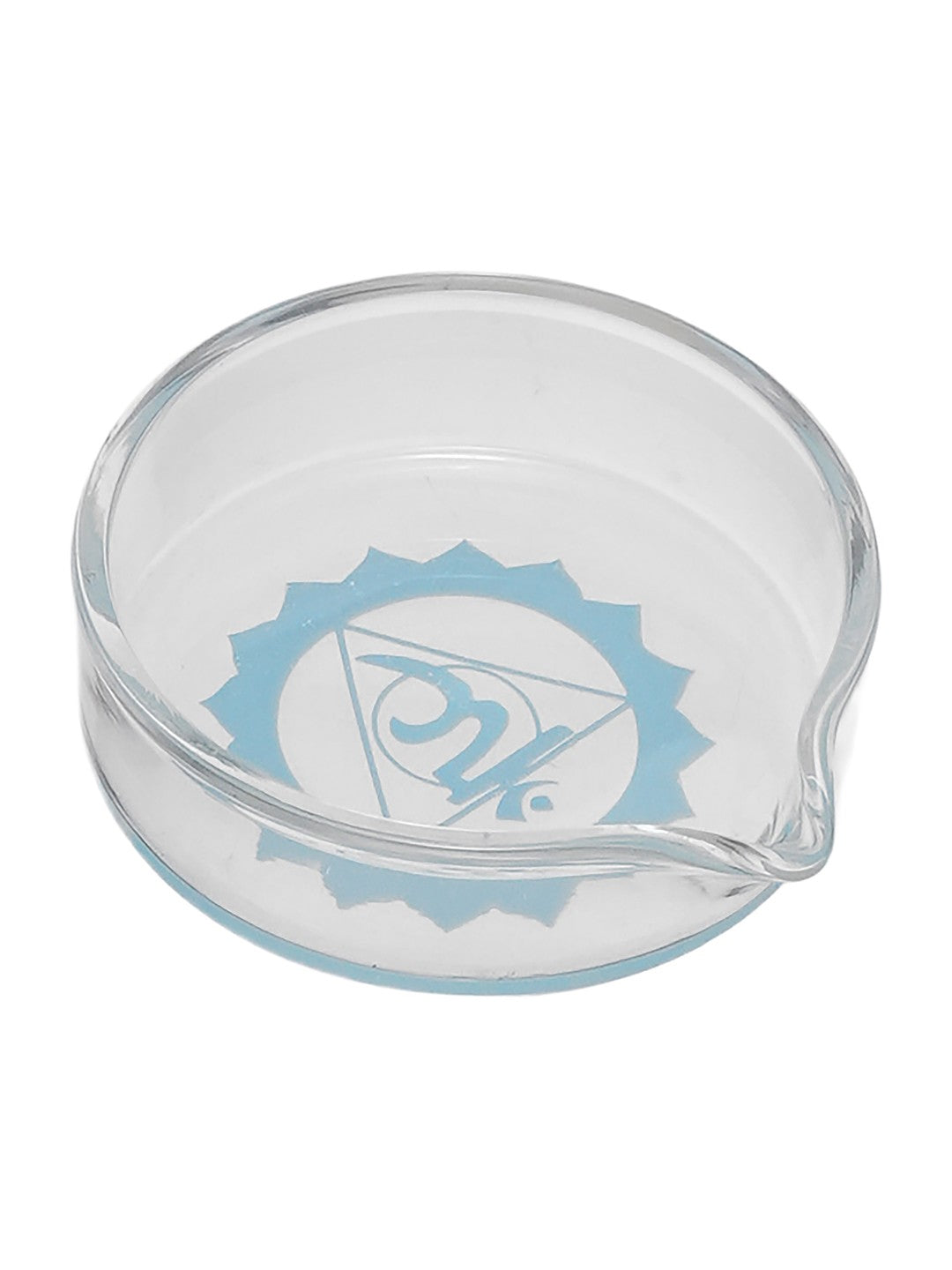 ChakraGlow Frosted Glass Diyas (Pack of 7)