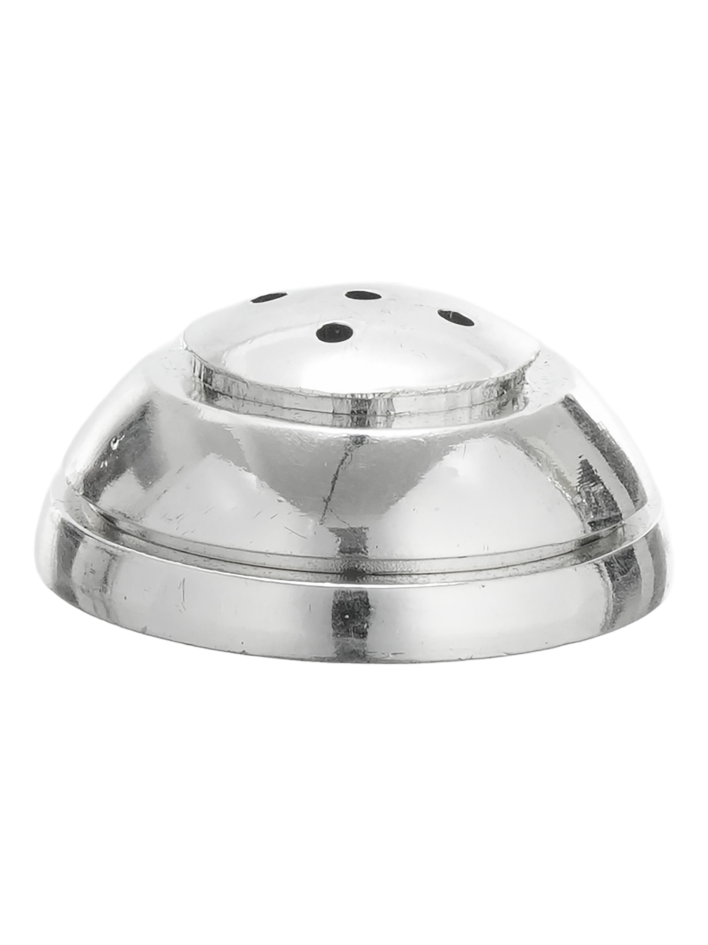 Anantya White Enamel Pooja Set