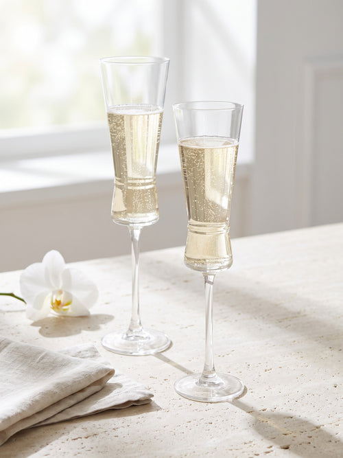 Aurora Ring Champagne Glass