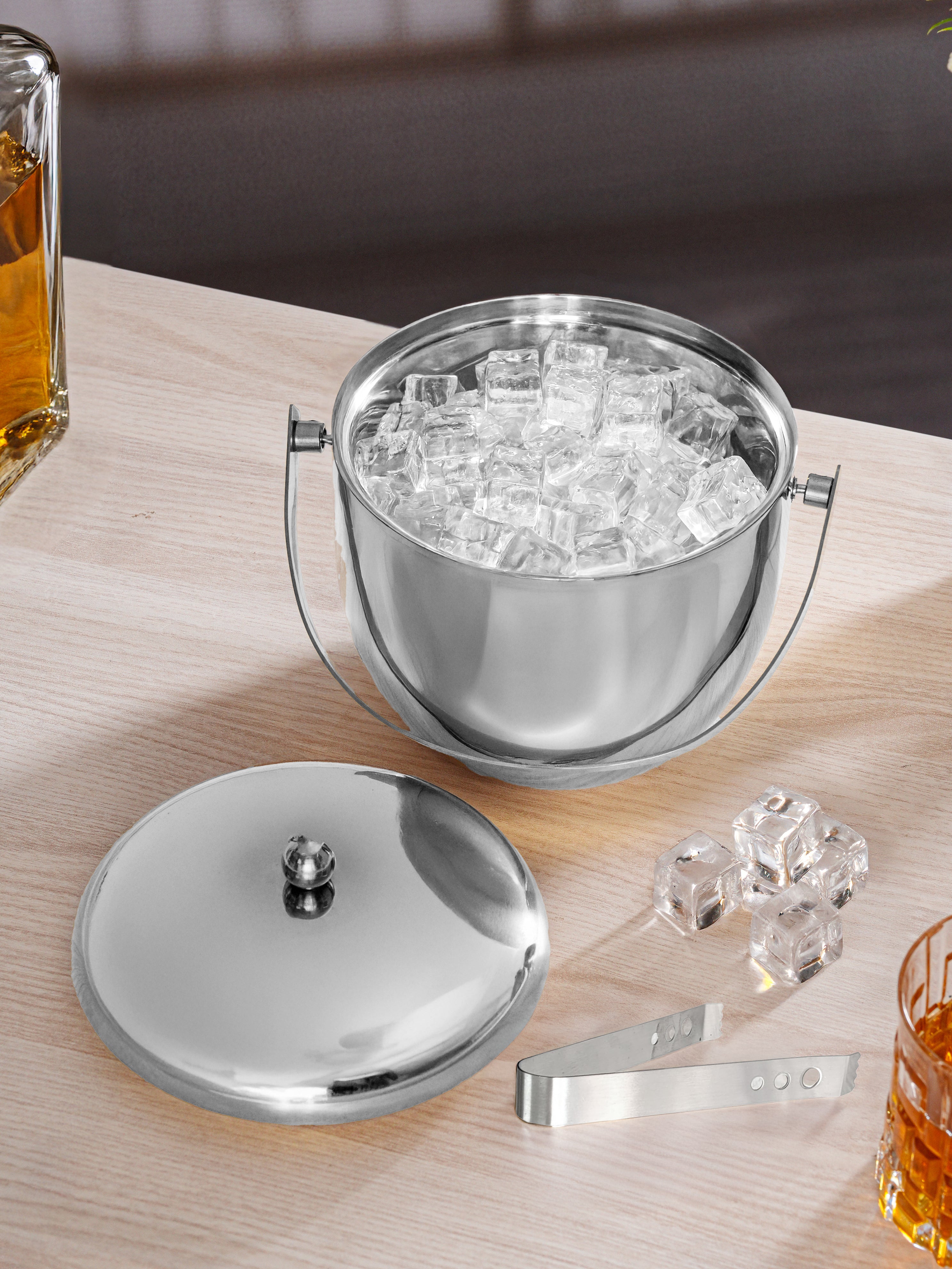 Glided Glaciour Double Walled Ice Bucket -1.2L