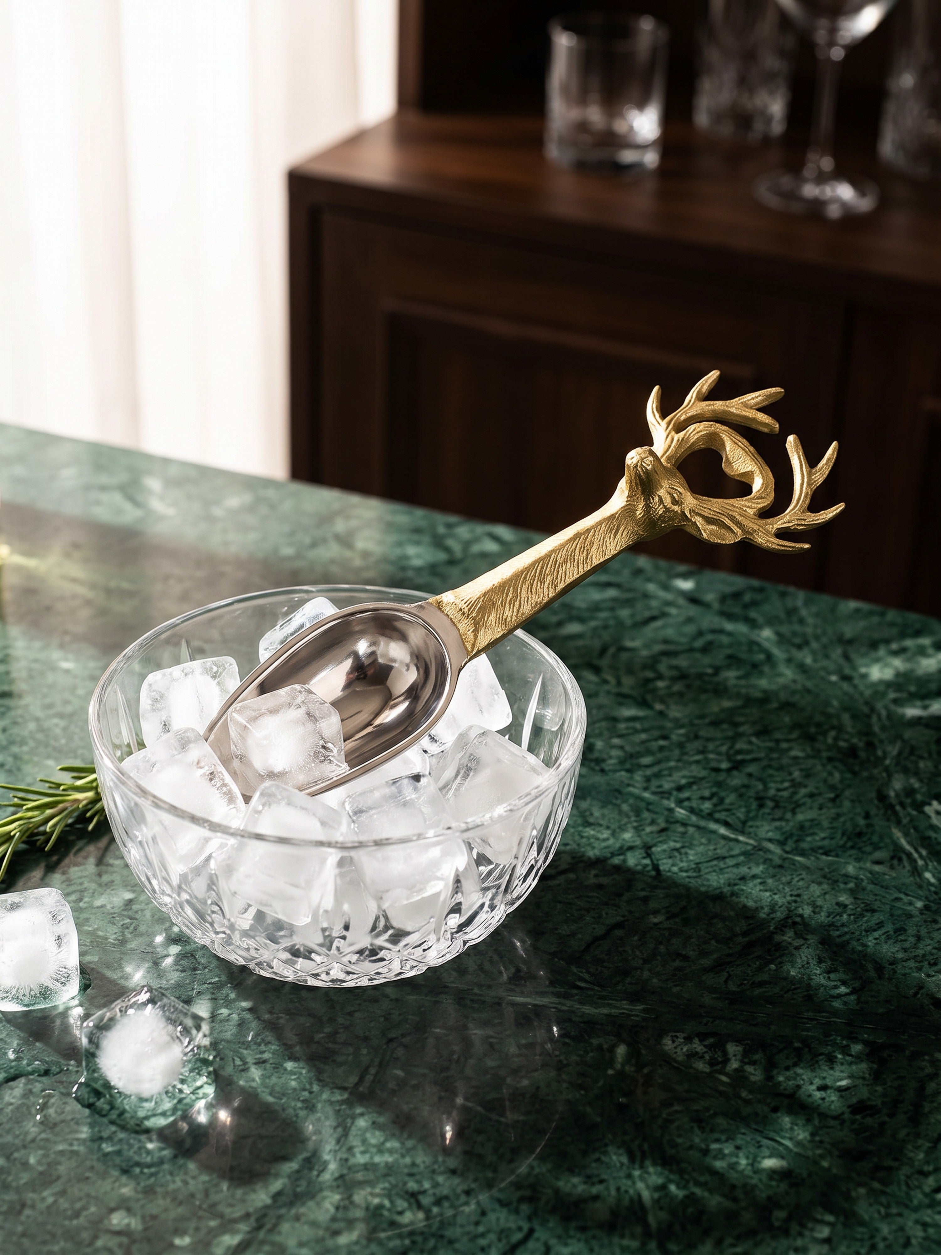 Deer Silhouette Ice Scooper/Opener