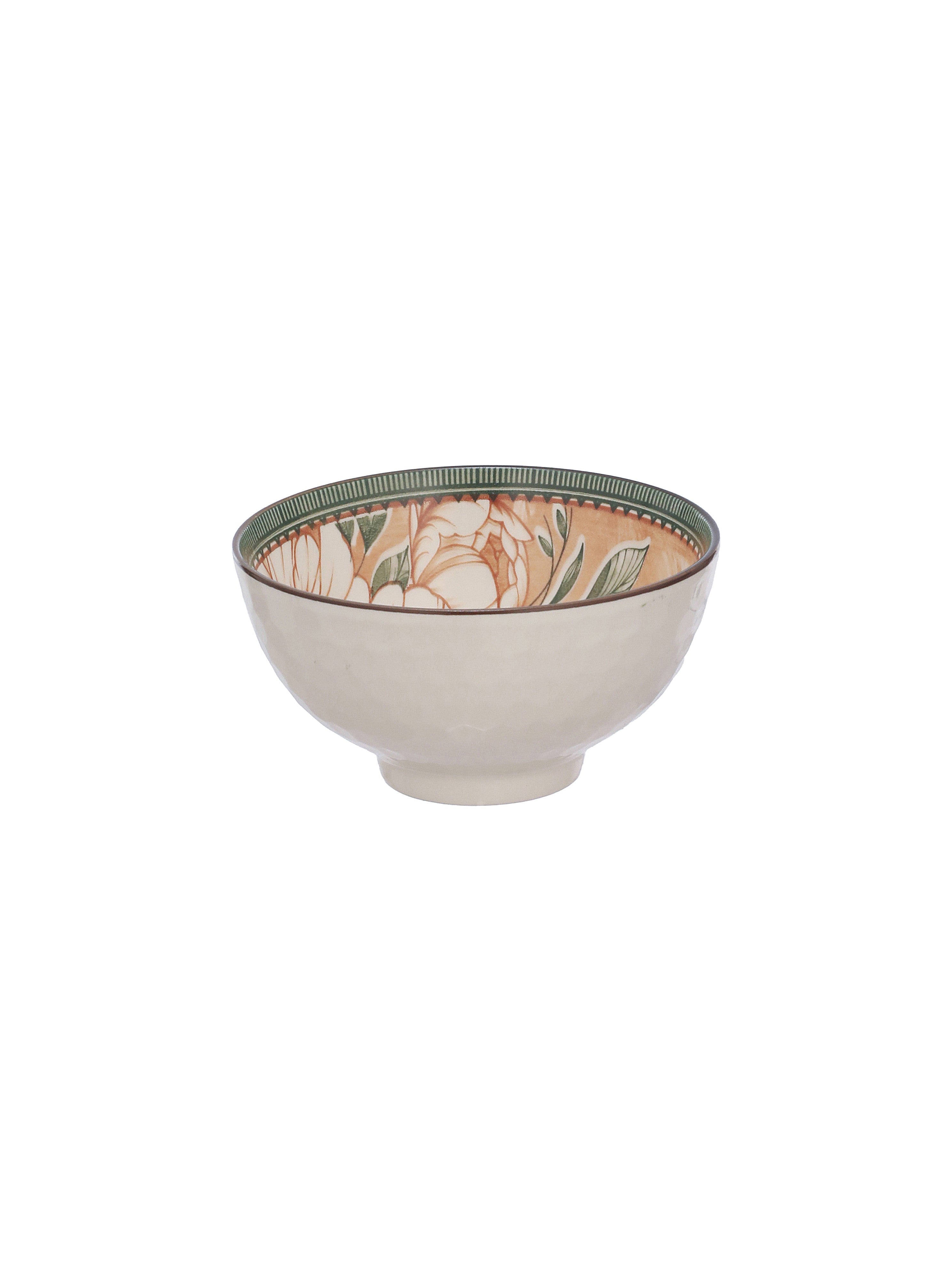 Pastel Petal Fine Porcelain Snack Bowls-Pack of 4