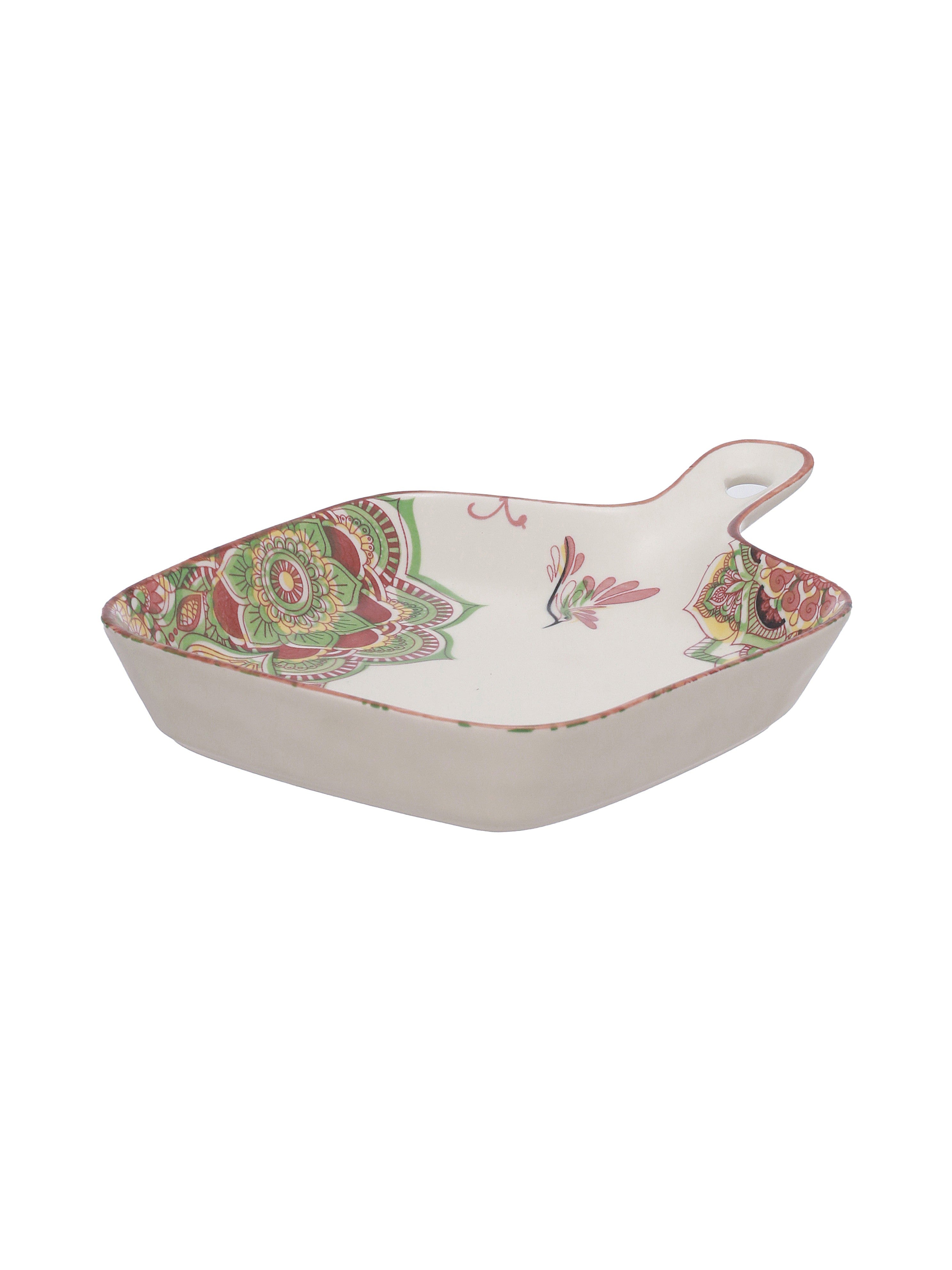 FloraGrip Fine Porcelain Platter