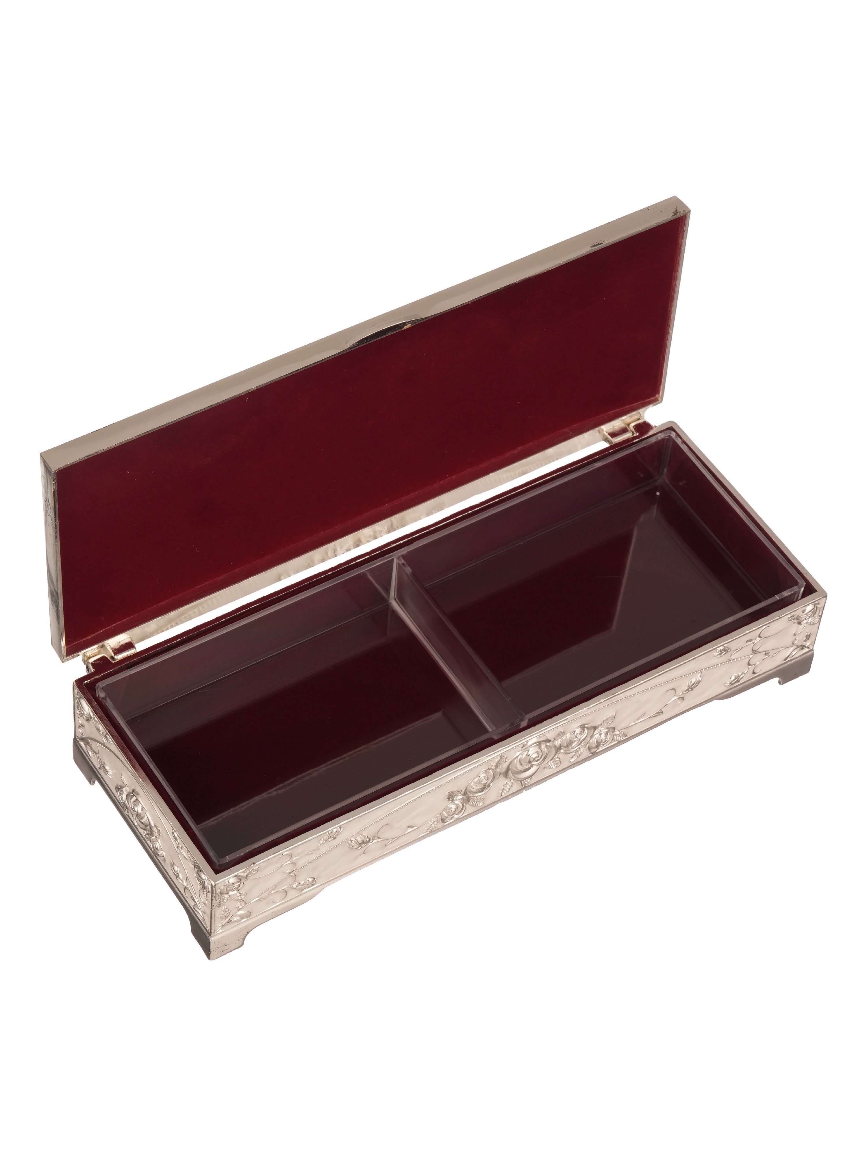 Peacock Royale Dry Fruit Box-White