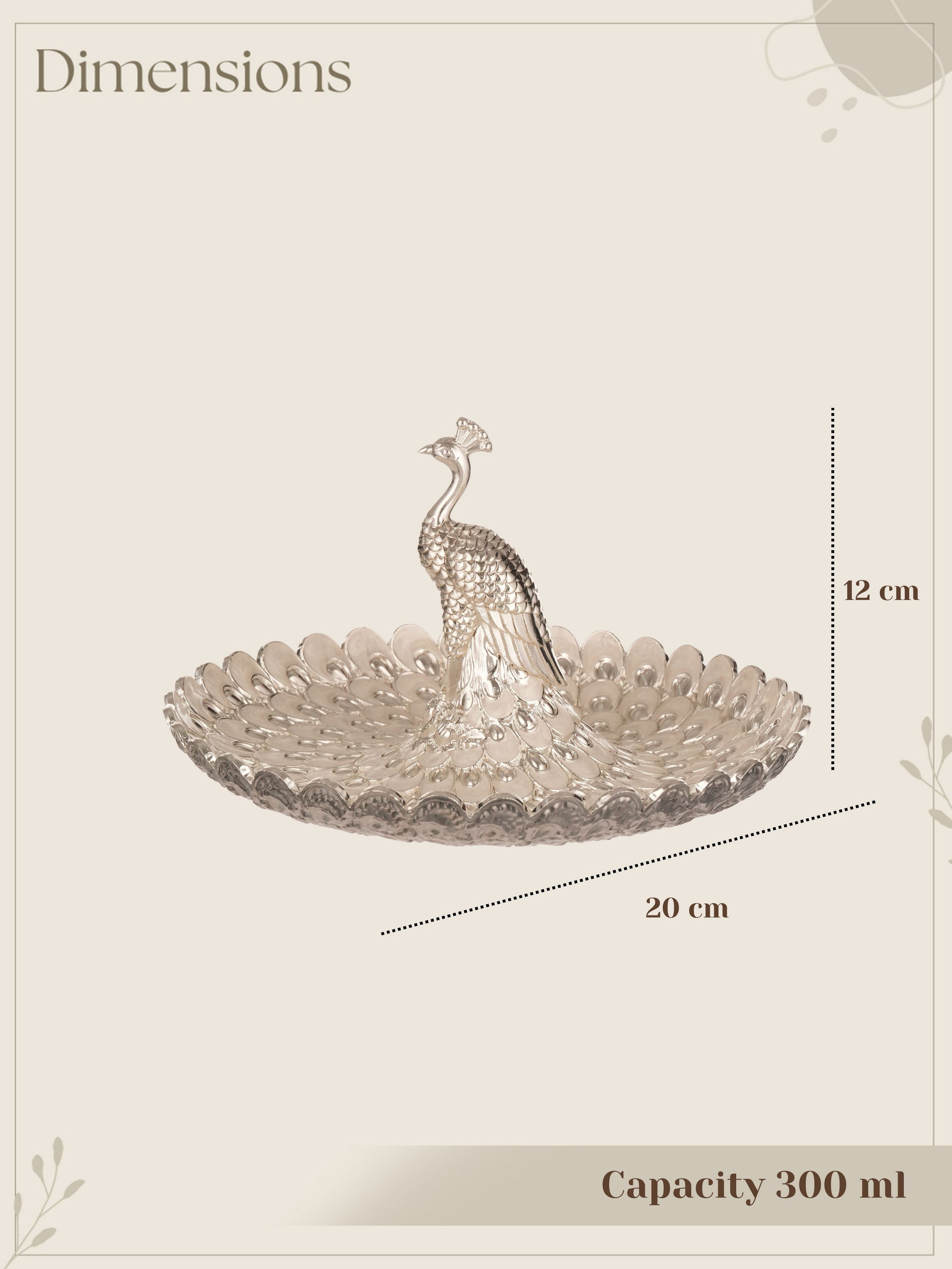 Imperial Plume Centerpiece Tray