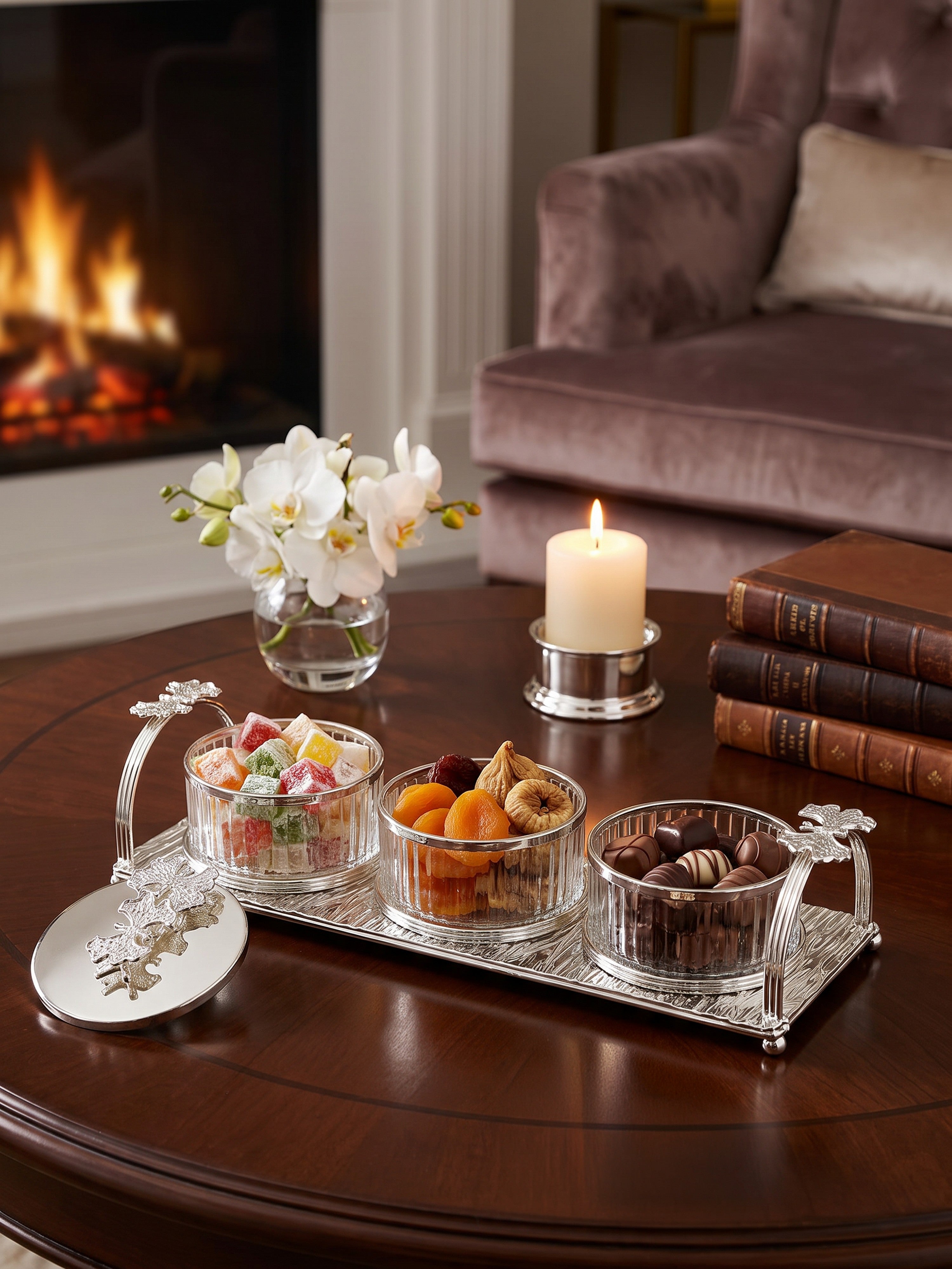Ornate Bowl Tray