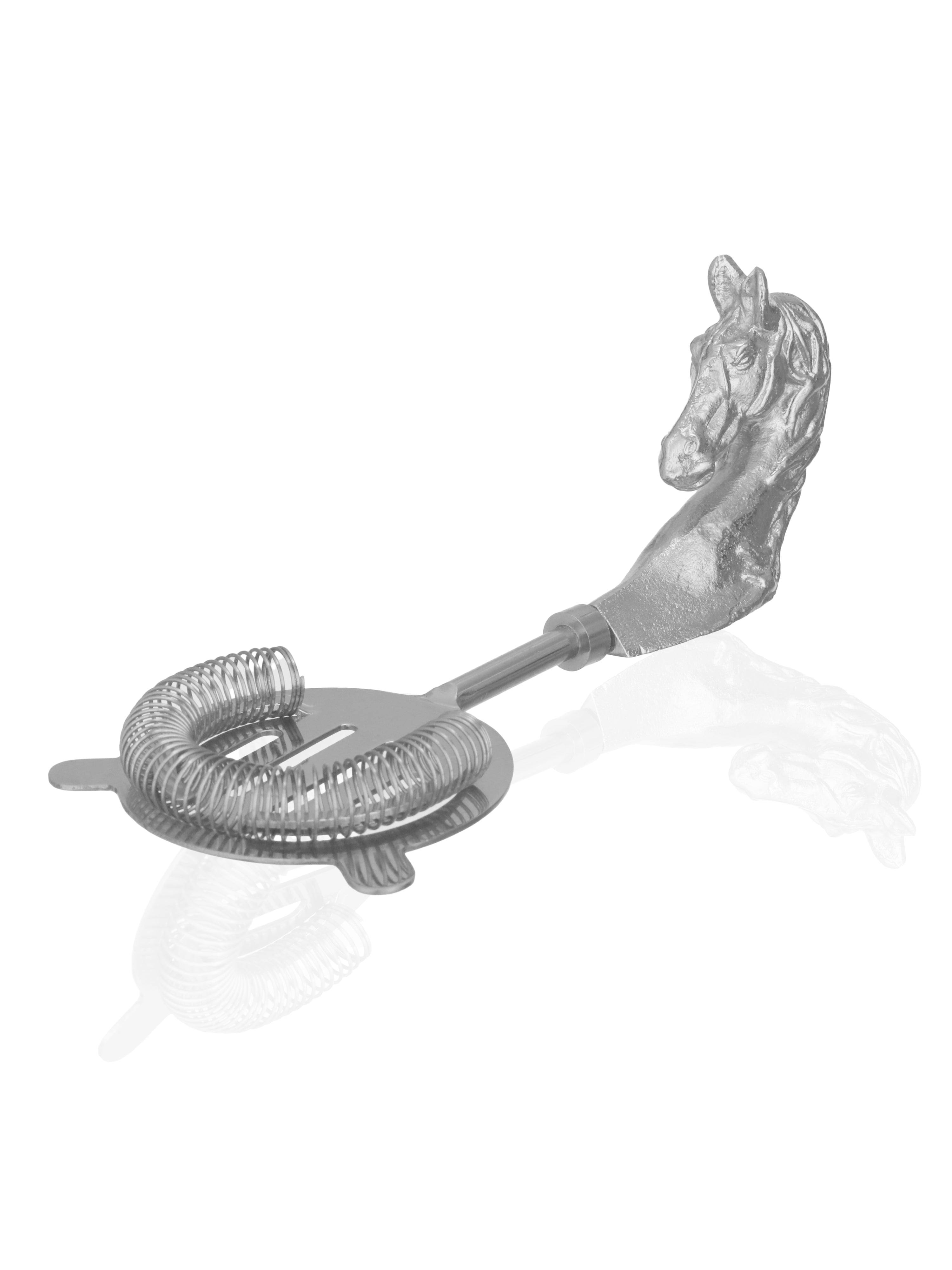 Saddle Sieve Cocktail Strainer-Silver