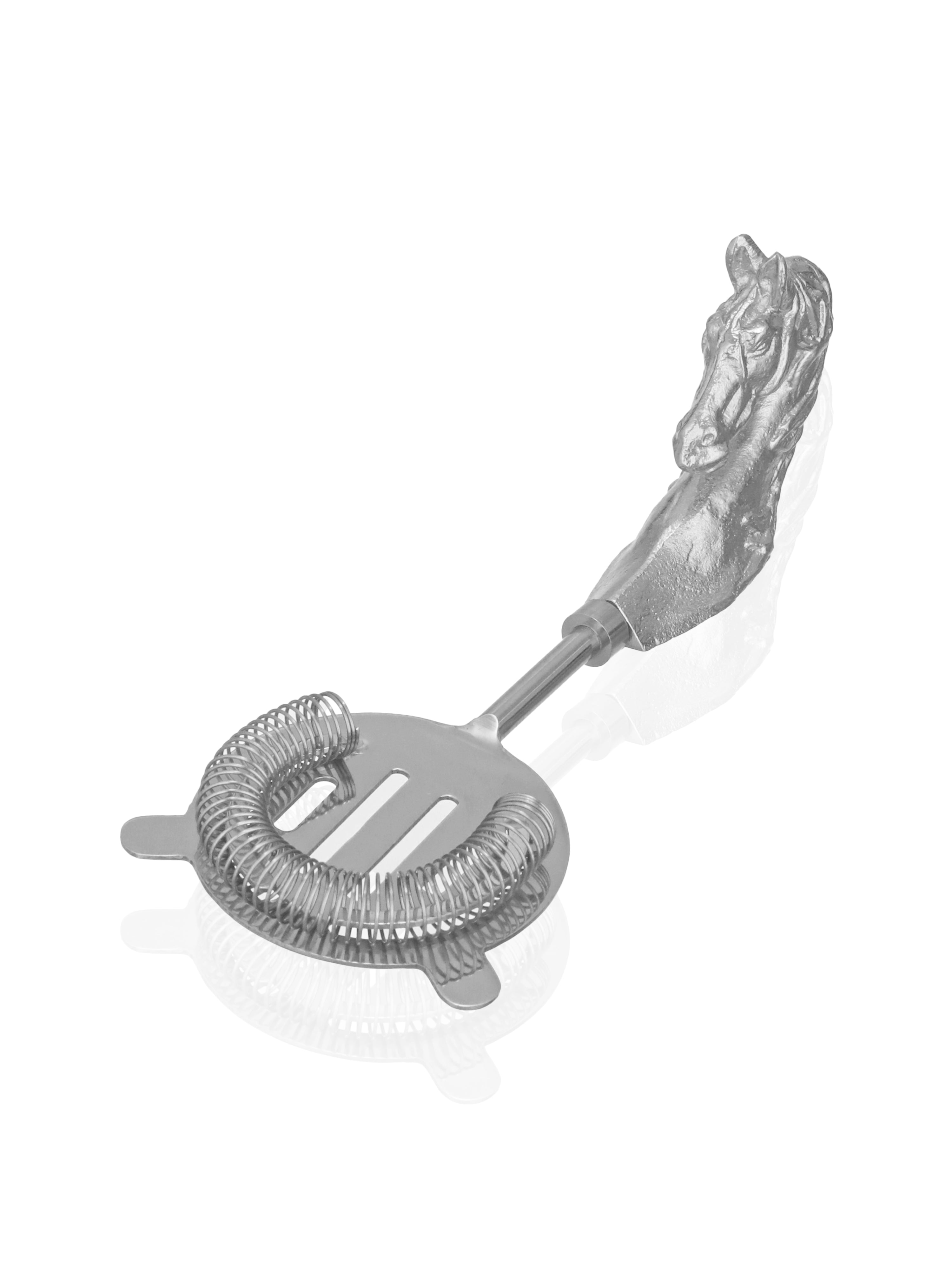 Saddle Sieve Cocktail Strainer-Silver