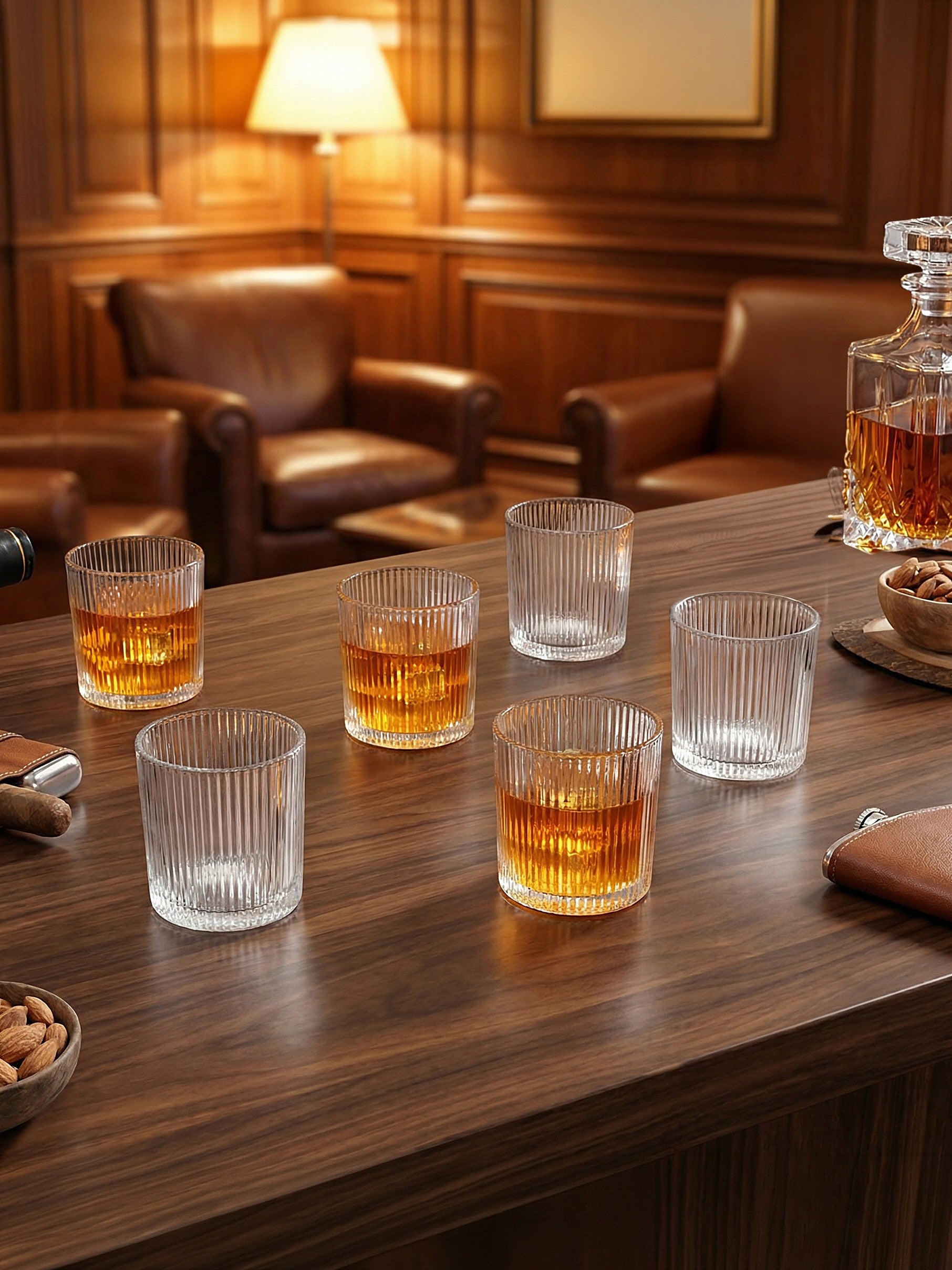 The Gilded Line Whiskey Glass (Pack of 6)