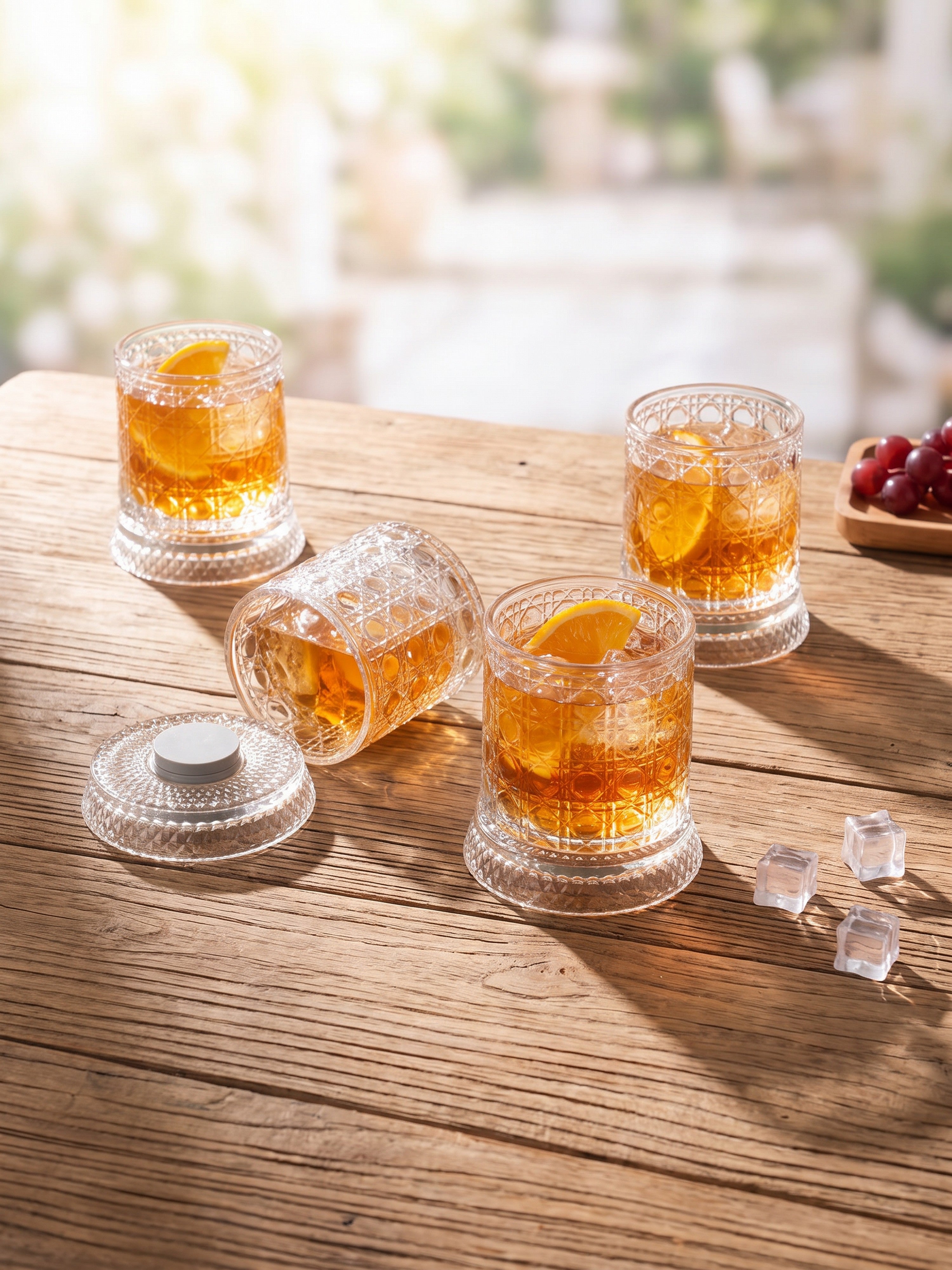 Infinity Spin Whiskey Tumbler