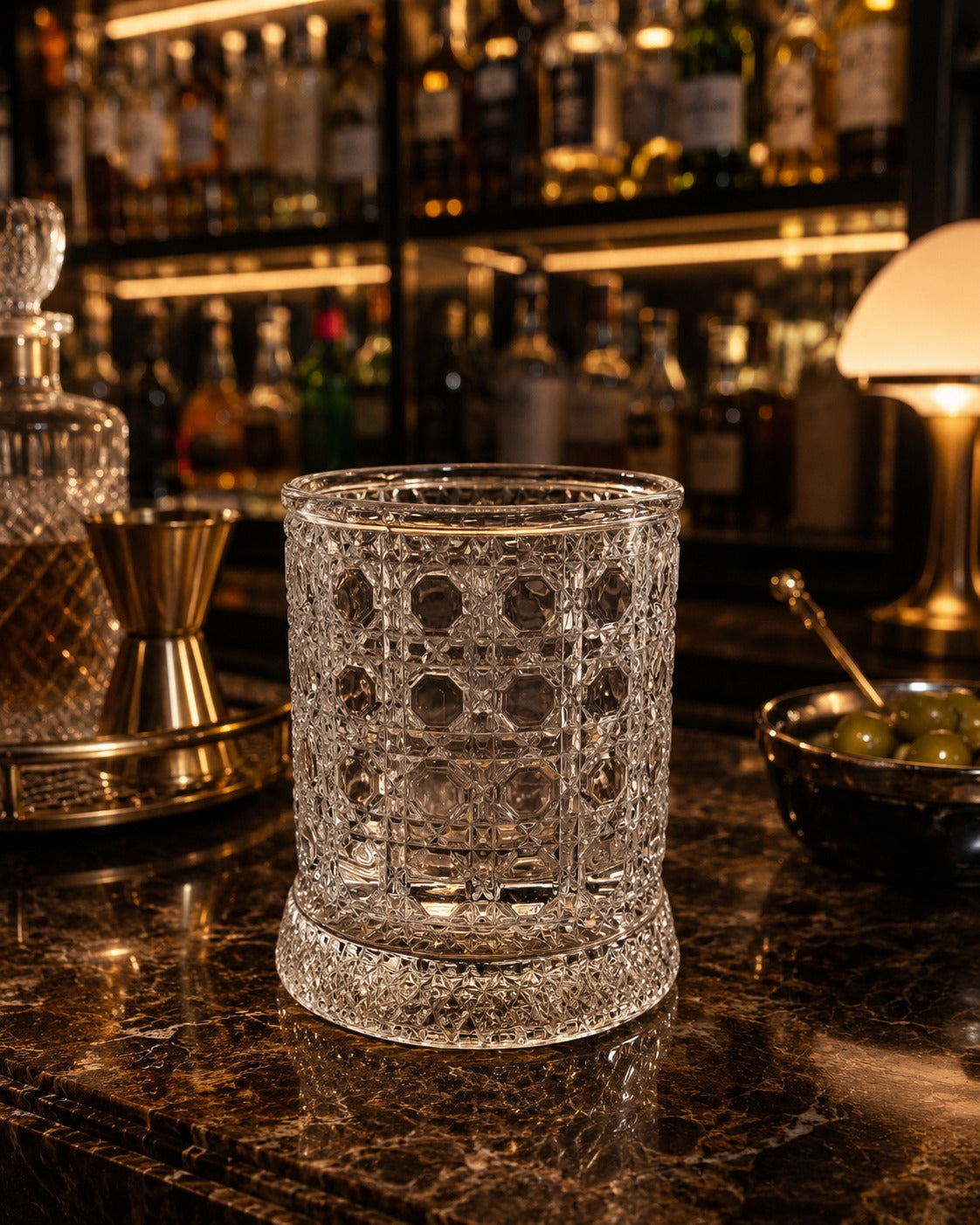 Infinity Spin Whiskey Tumbler
