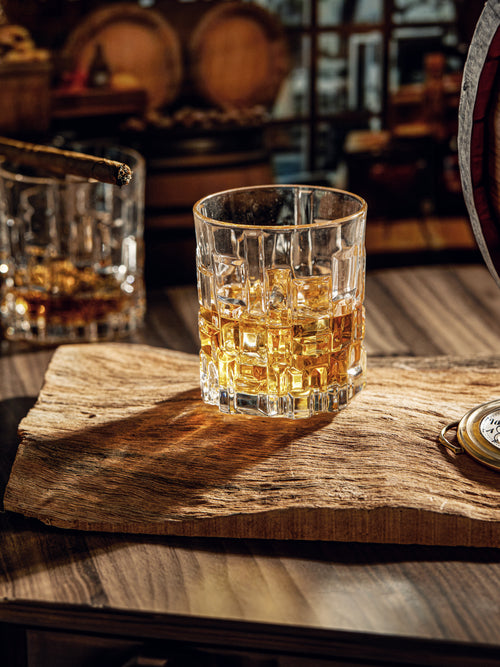 TIMELESS CRYSTAL WHISKEY GLASS - ITALIAN CRYSTAL