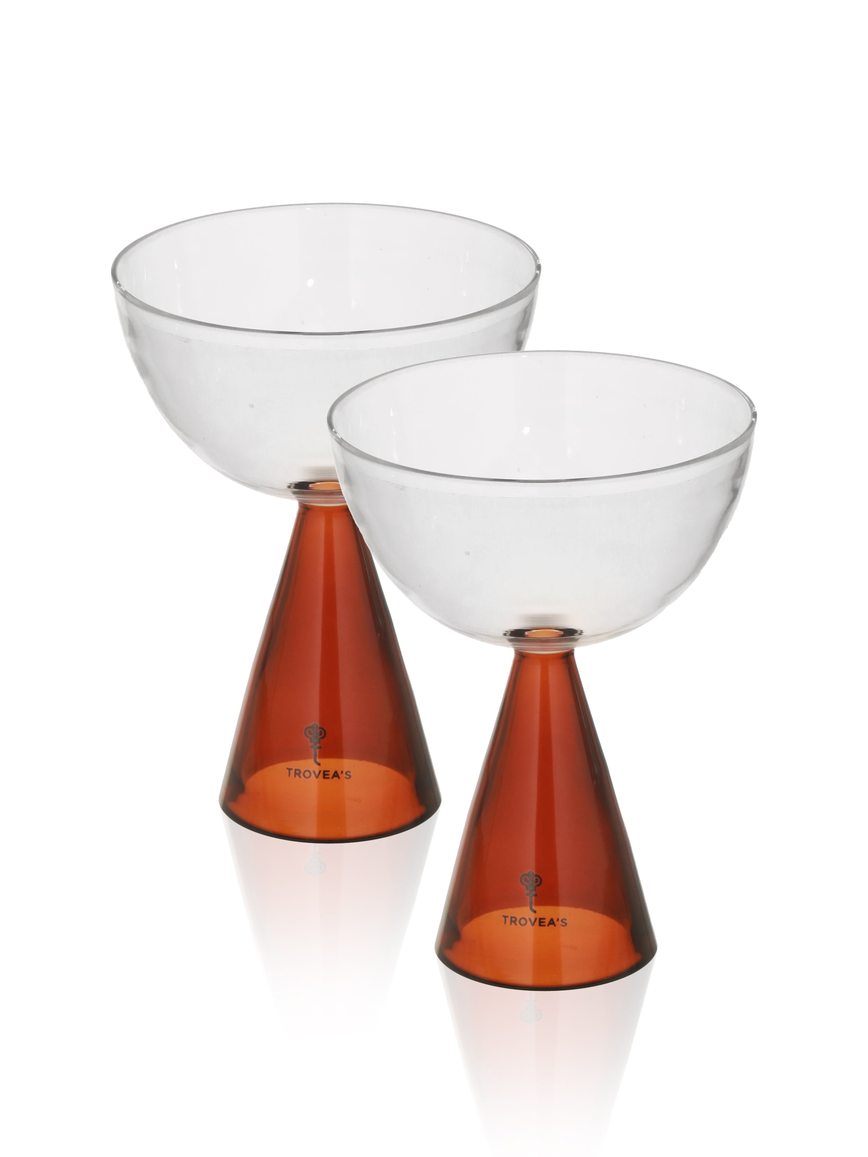 Citrus Spark Coupe Glass | Pack of 2