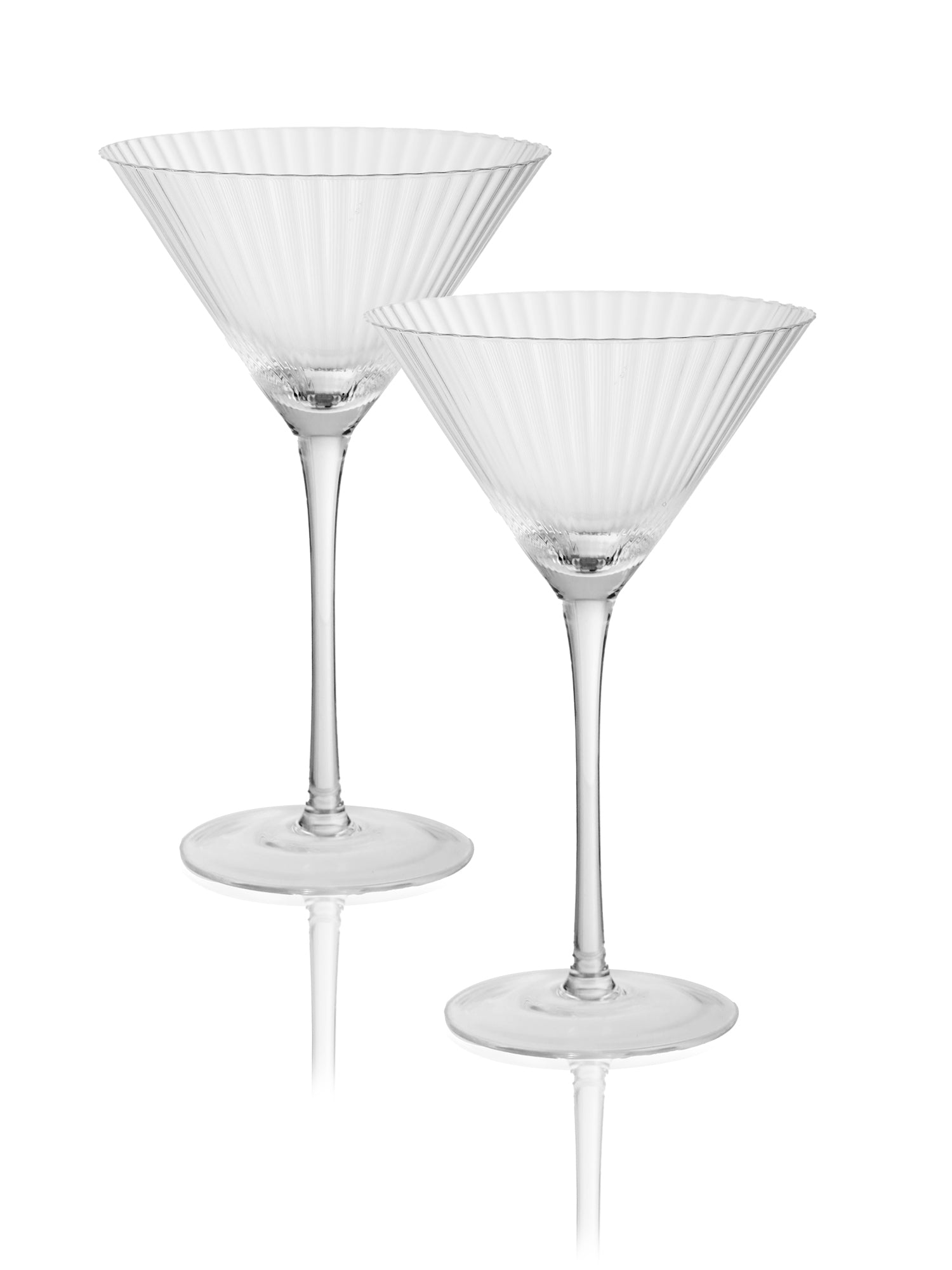 Elegant Martini Glass-German Crystal (Pack Of 4)