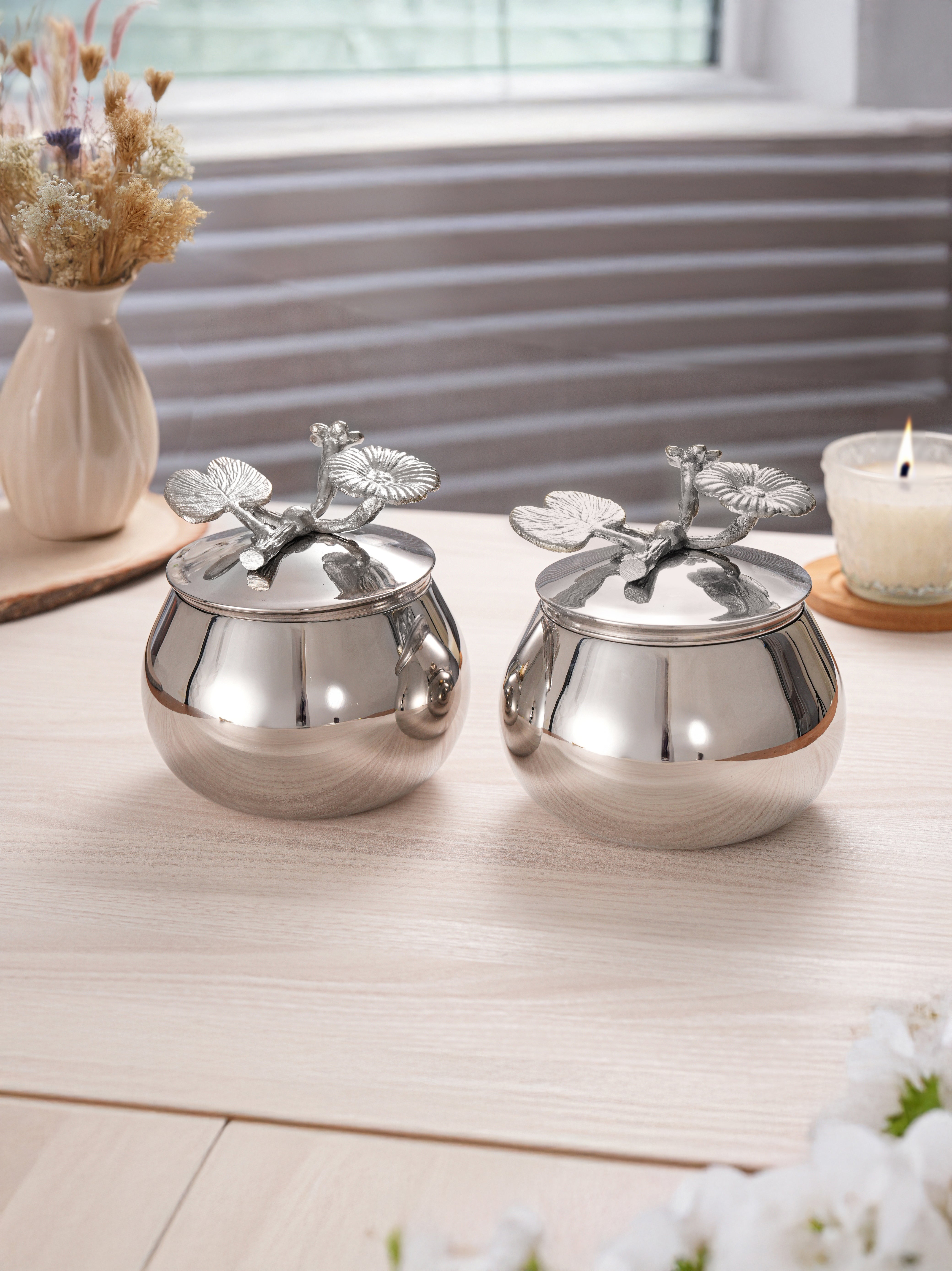 Aura Canisters -Silver(Pack of 2)