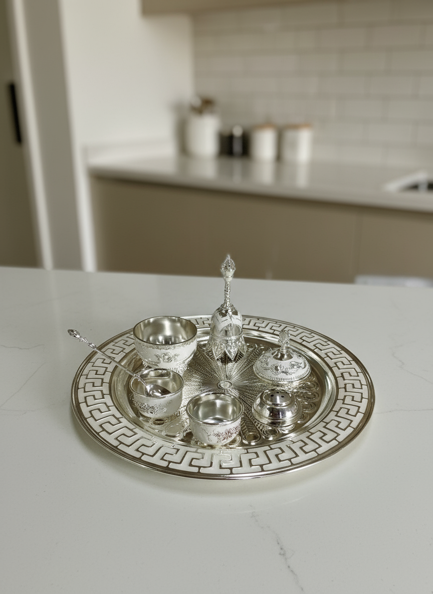 Anantya Enamel Pooja Set