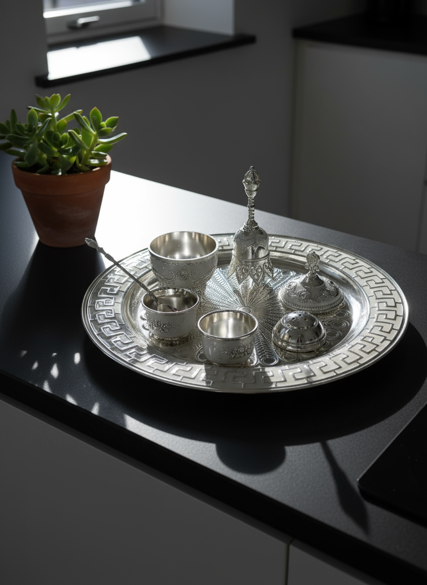 Anantya Enamel Pooja Set