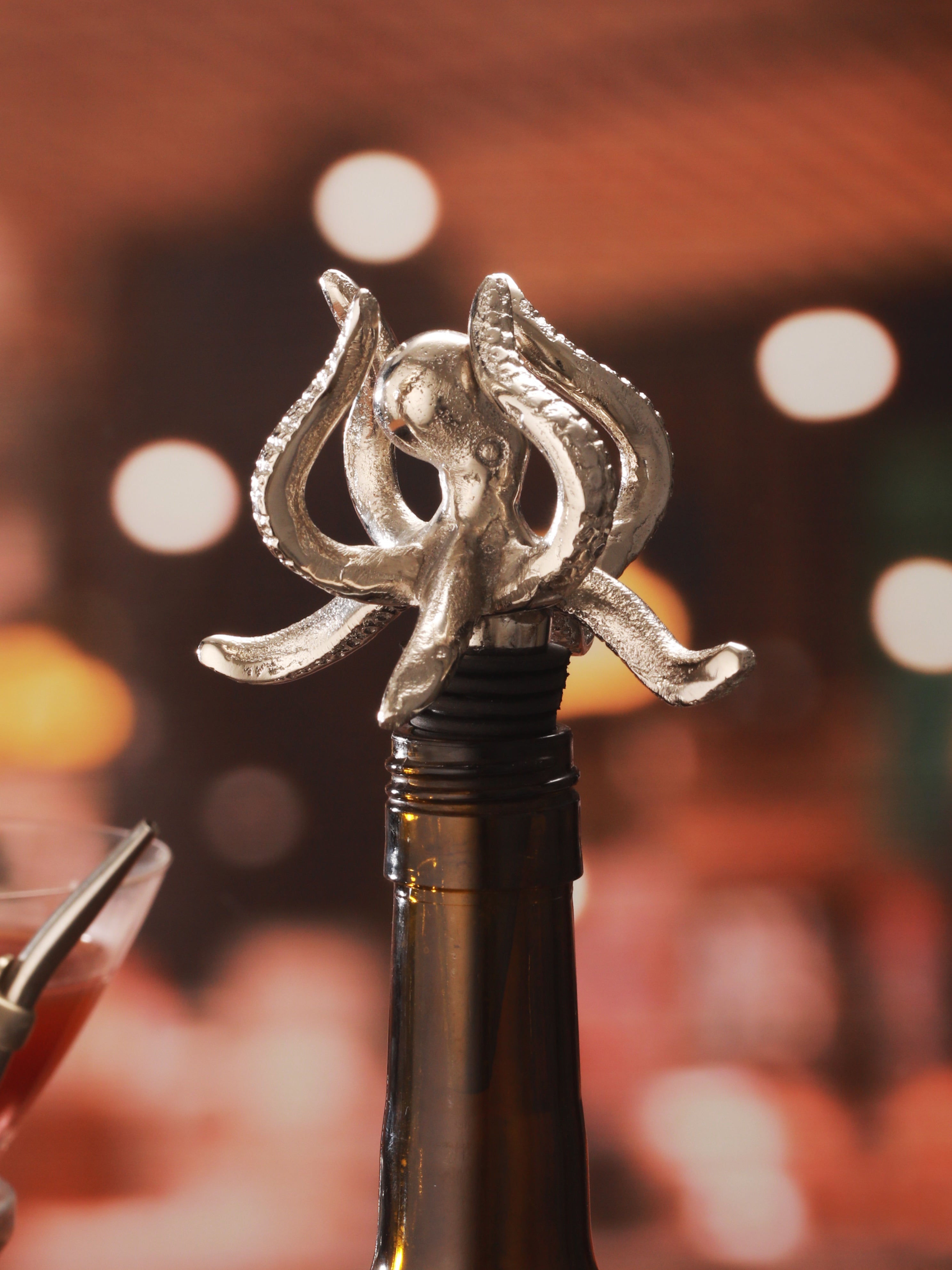 Tentacle Twist Bottle Stopper