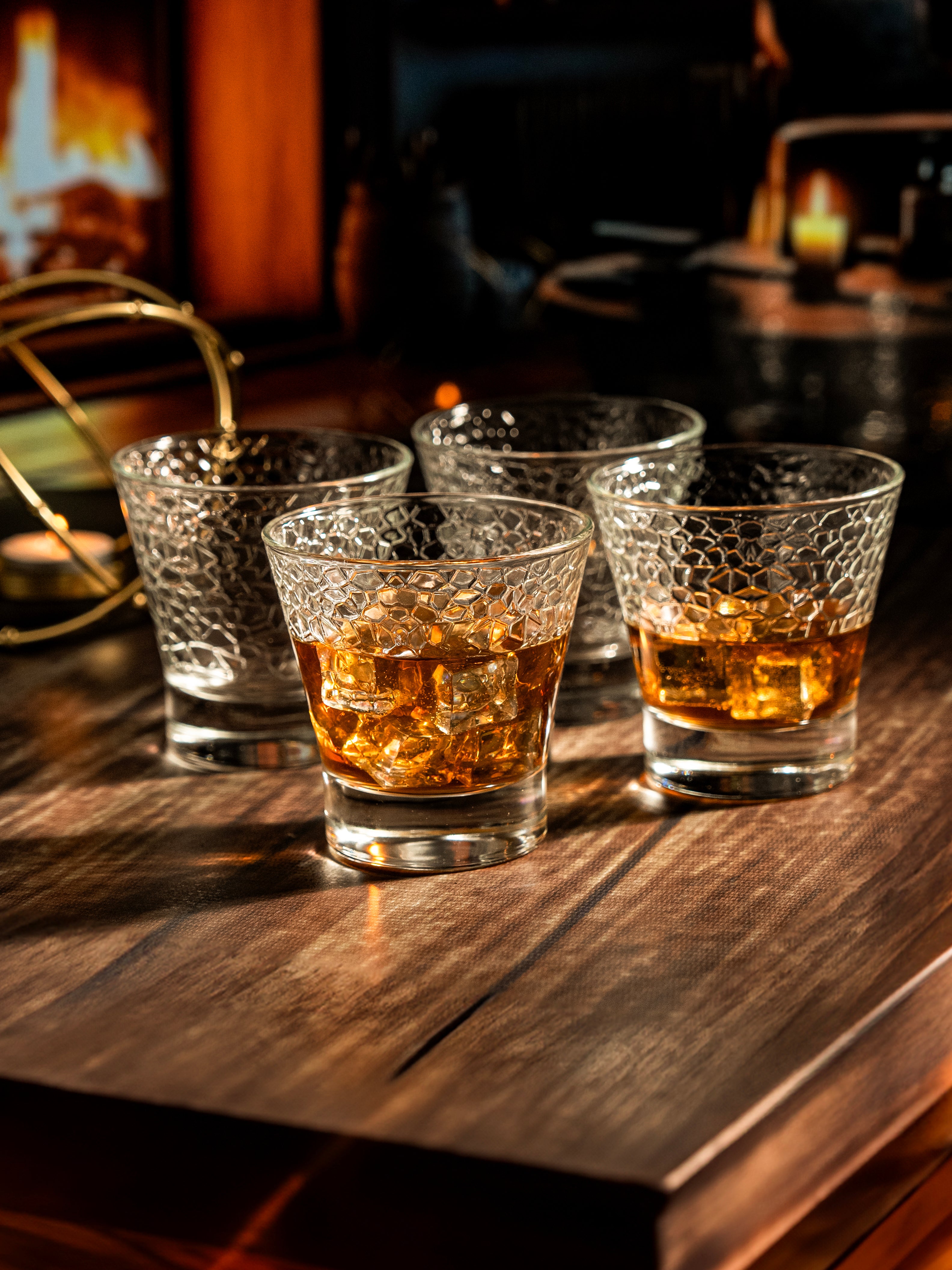 Enhance Your Whiskey Experience with Our, Roma Whiskey Tumbler, Set of 6