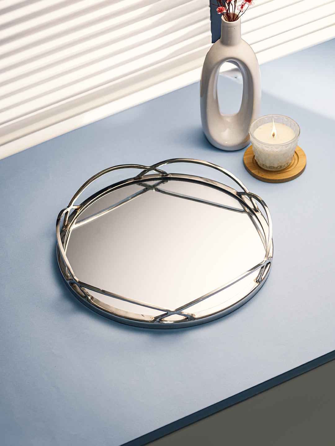Luminaire Luxe Mirror Serving Tray