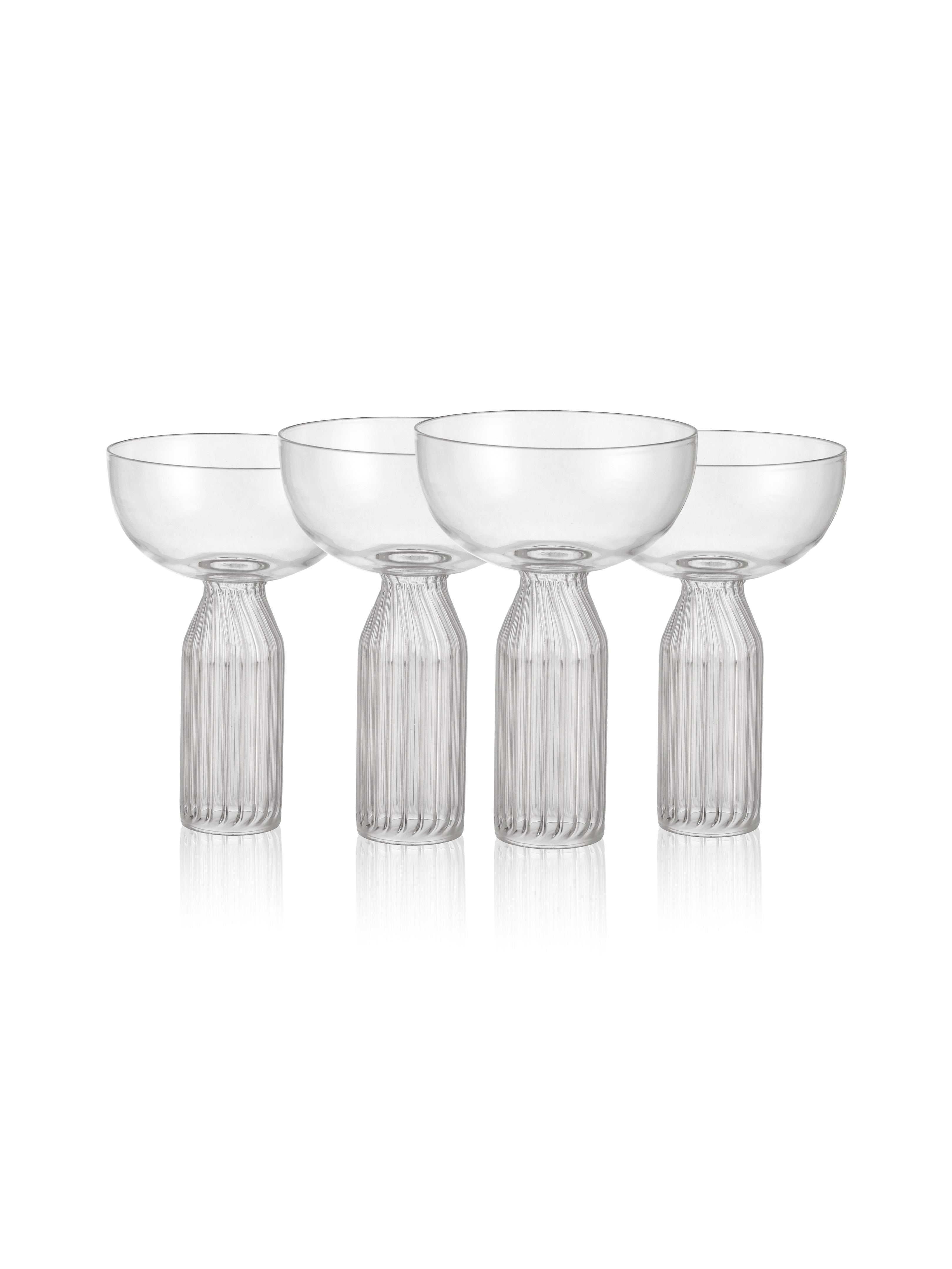 Cocktail Coupe Glass ,Set of 4