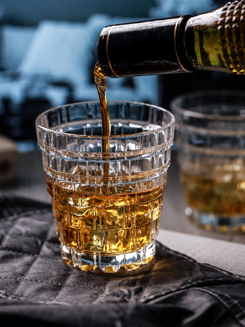 CRYSTAL HELIX WHISKEY GLASS - ITALIAN CRYSTAL