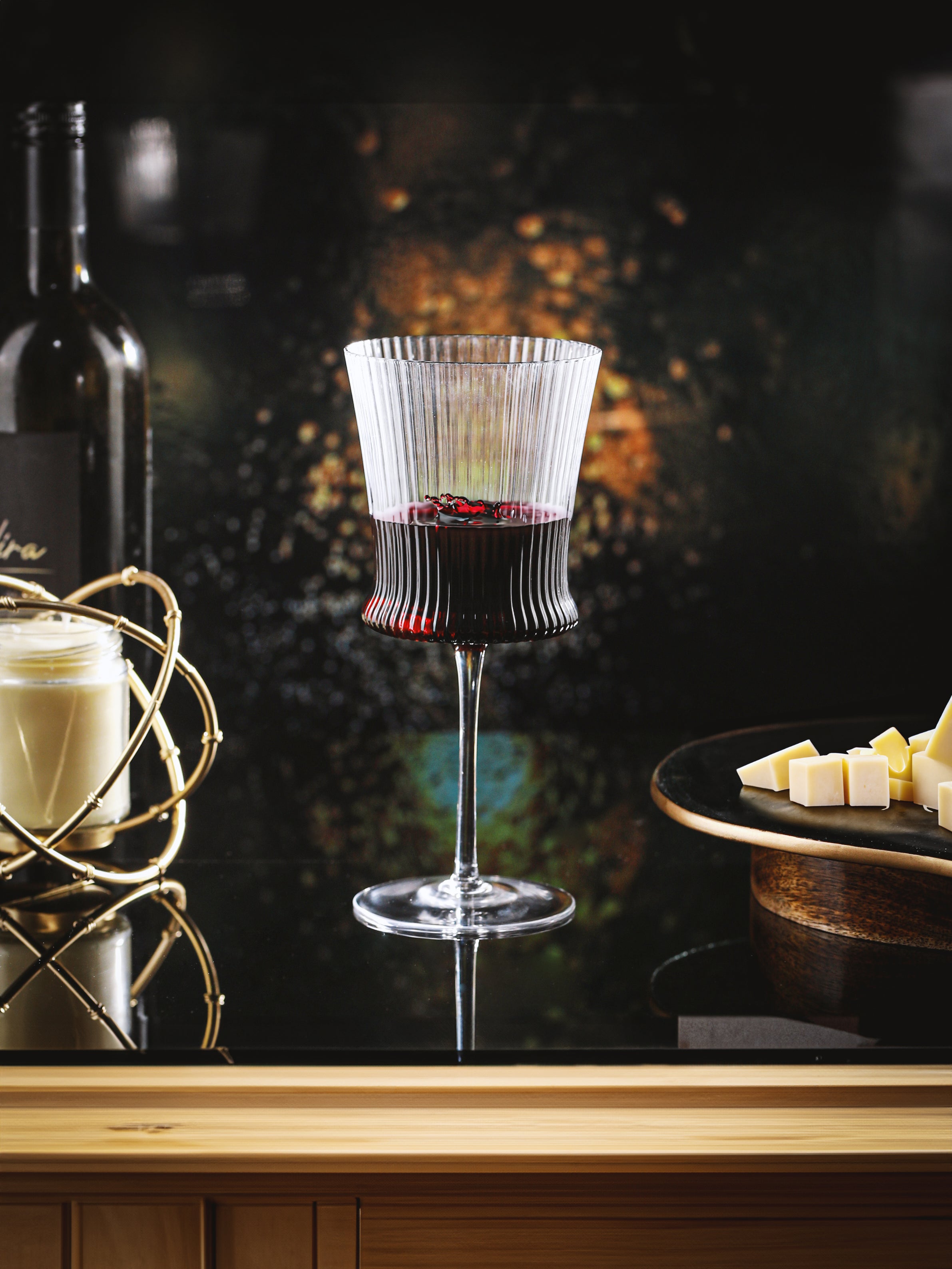 Premium Stemmed Wine Glass-German Crystal- Set of 4